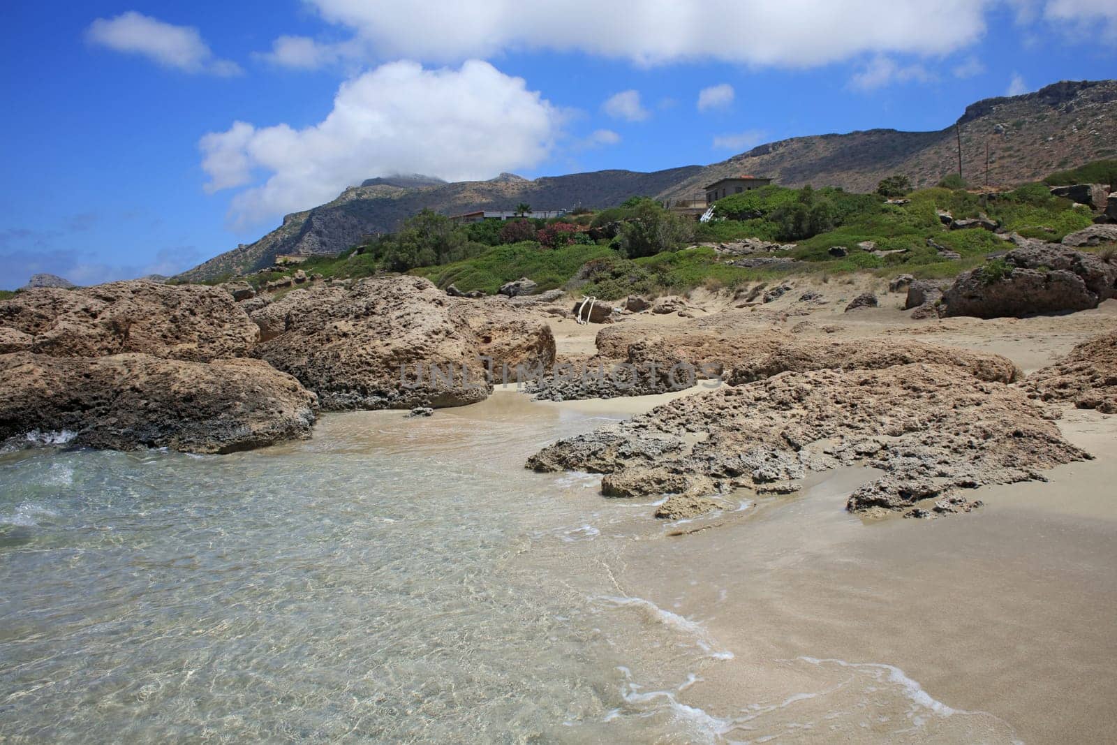 Falassarna beach blue lagoon crete island summer 2020 covid-19 holidays modern high quality prints