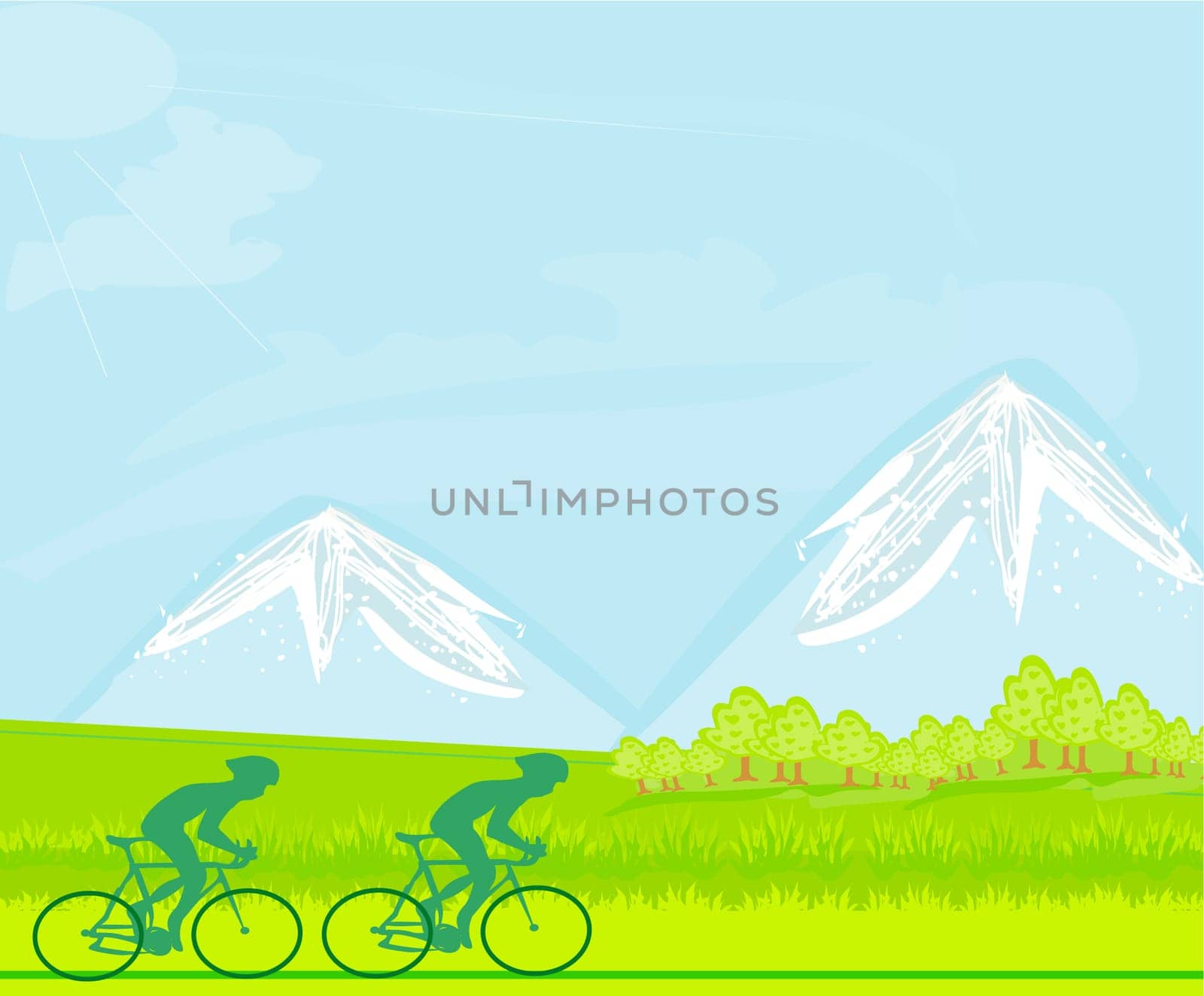 Cycling Poster
