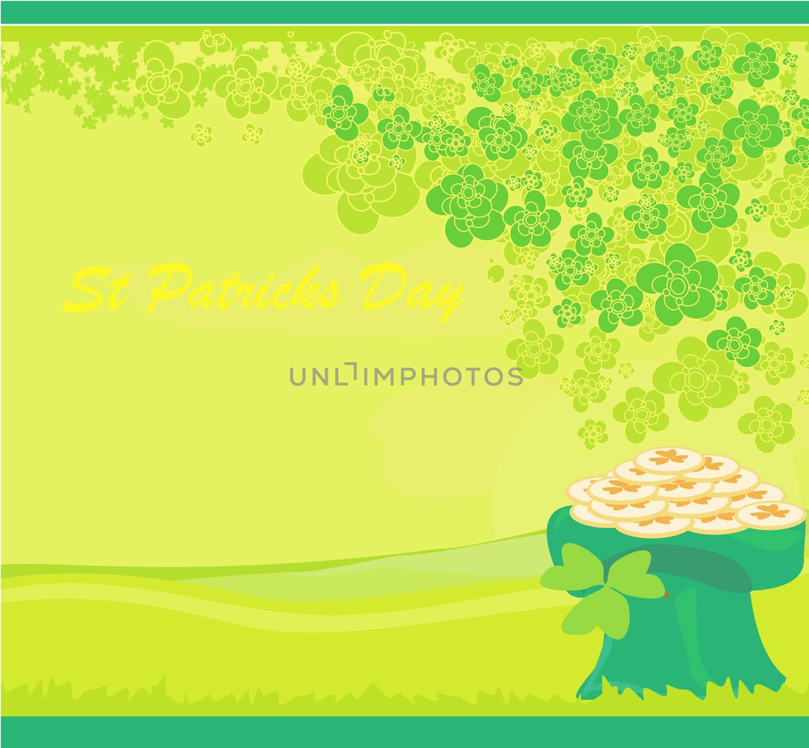 llustration of Saint Patricks Day