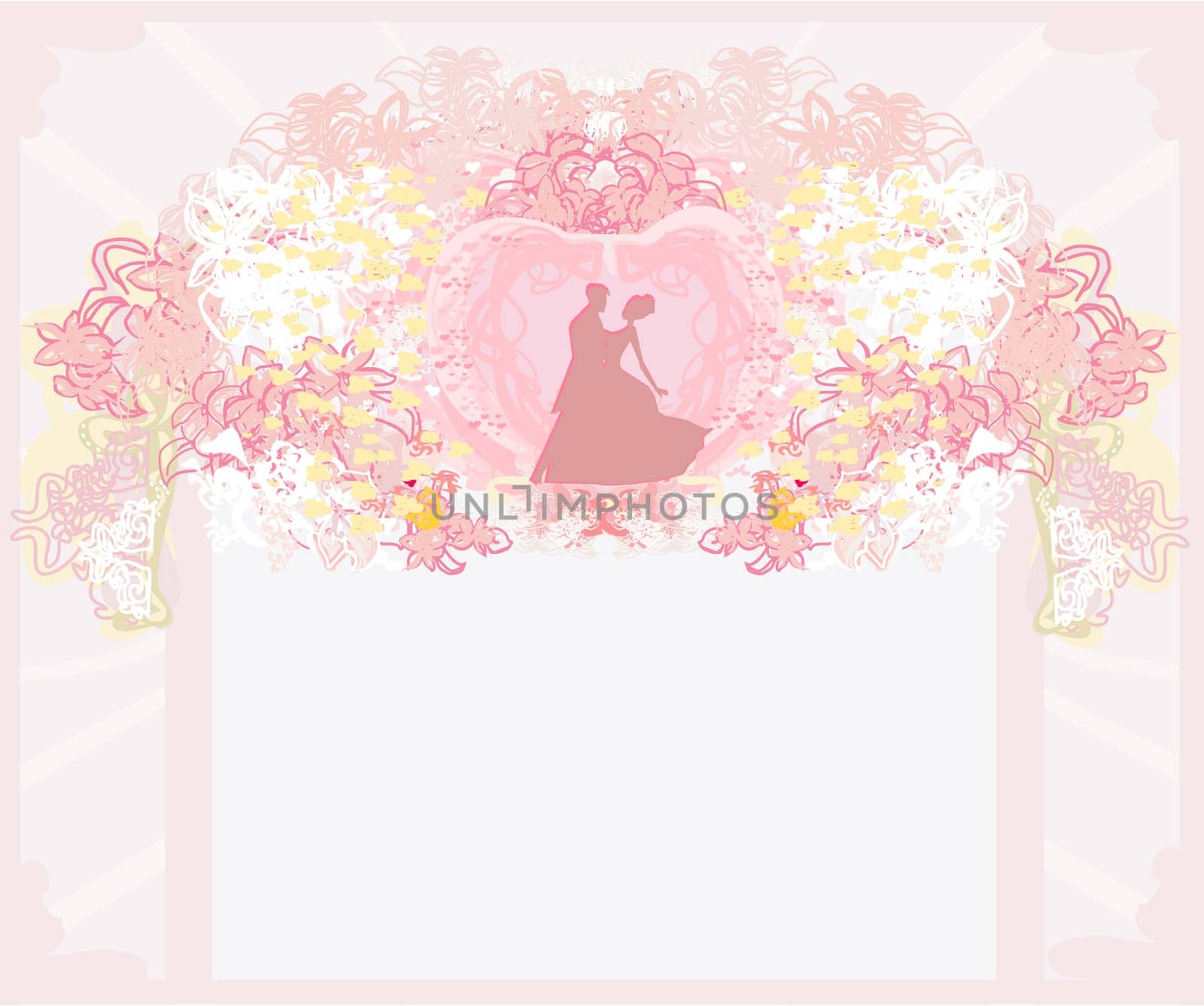 Ballroom dancers - invitation