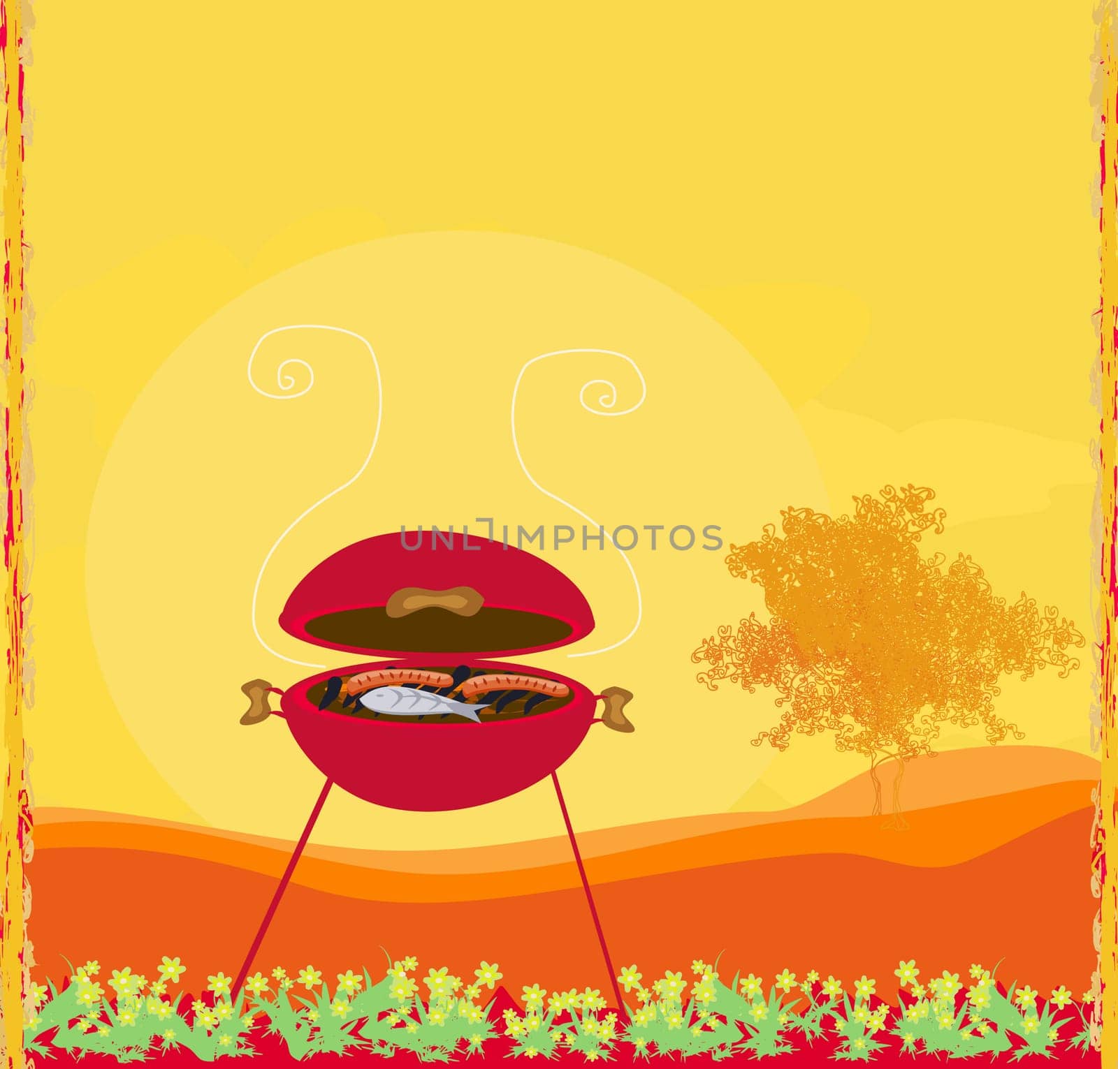 Barbecue Party Invitation