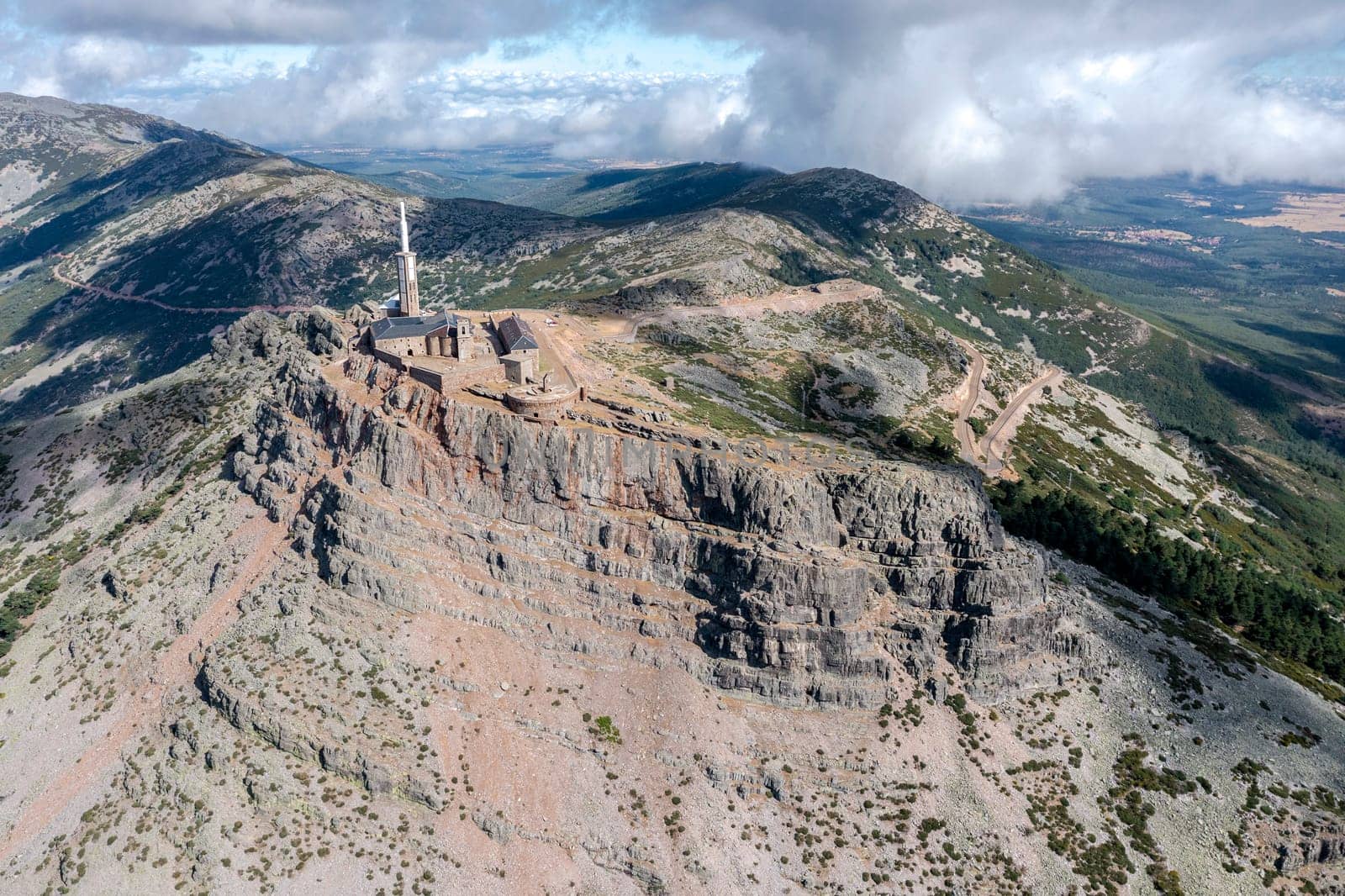 Sanctuary of Our Lady of Pena de Francia, dedicated to Maria, in the municipality of El Cabaco, Salamanca. Governed by the Dominican Fathers, it is the highest Marian sanctuary in the world.