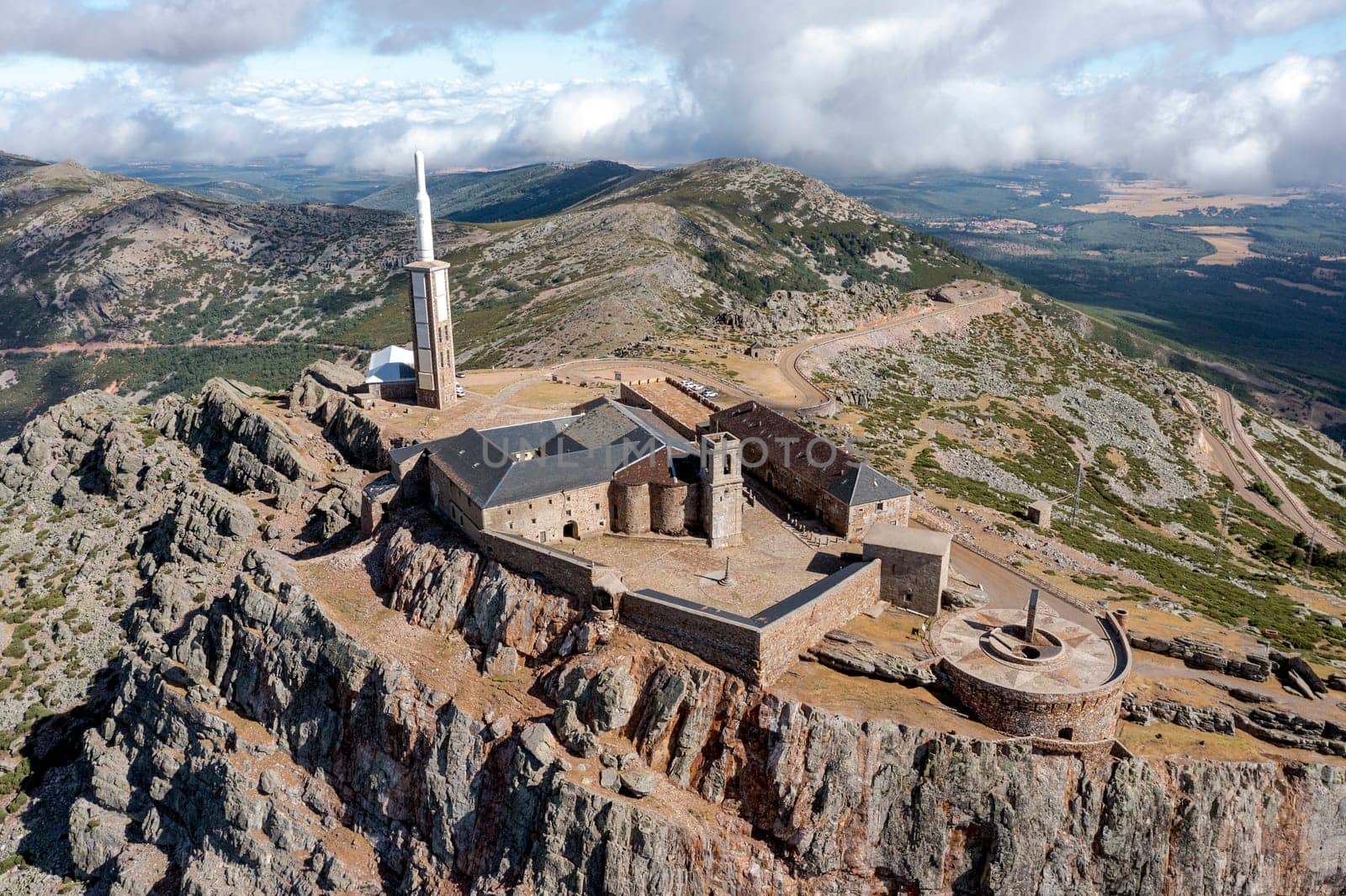 Sanctuary of Our Lady of Pena de Francia, dedicated to Maria, in the municipality of El Cabaco, Salamanca. Governed by the Dominican Fathers, it is the highest Marian sanctuary in the world.