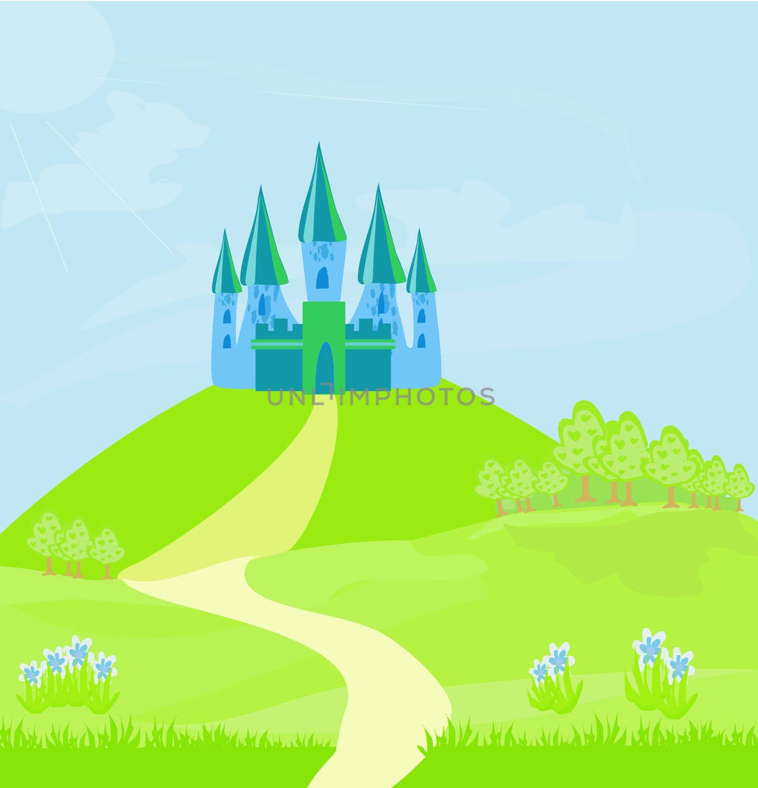 Magic Fairy Tale Princess Castle