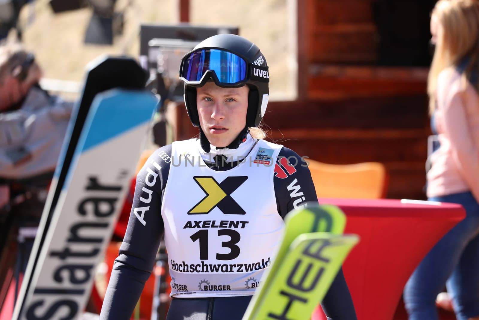 Jenny Nowak (Germany) qualifying / Provisional Jump World Cup Nordic Combined Black Forest Cup 2022