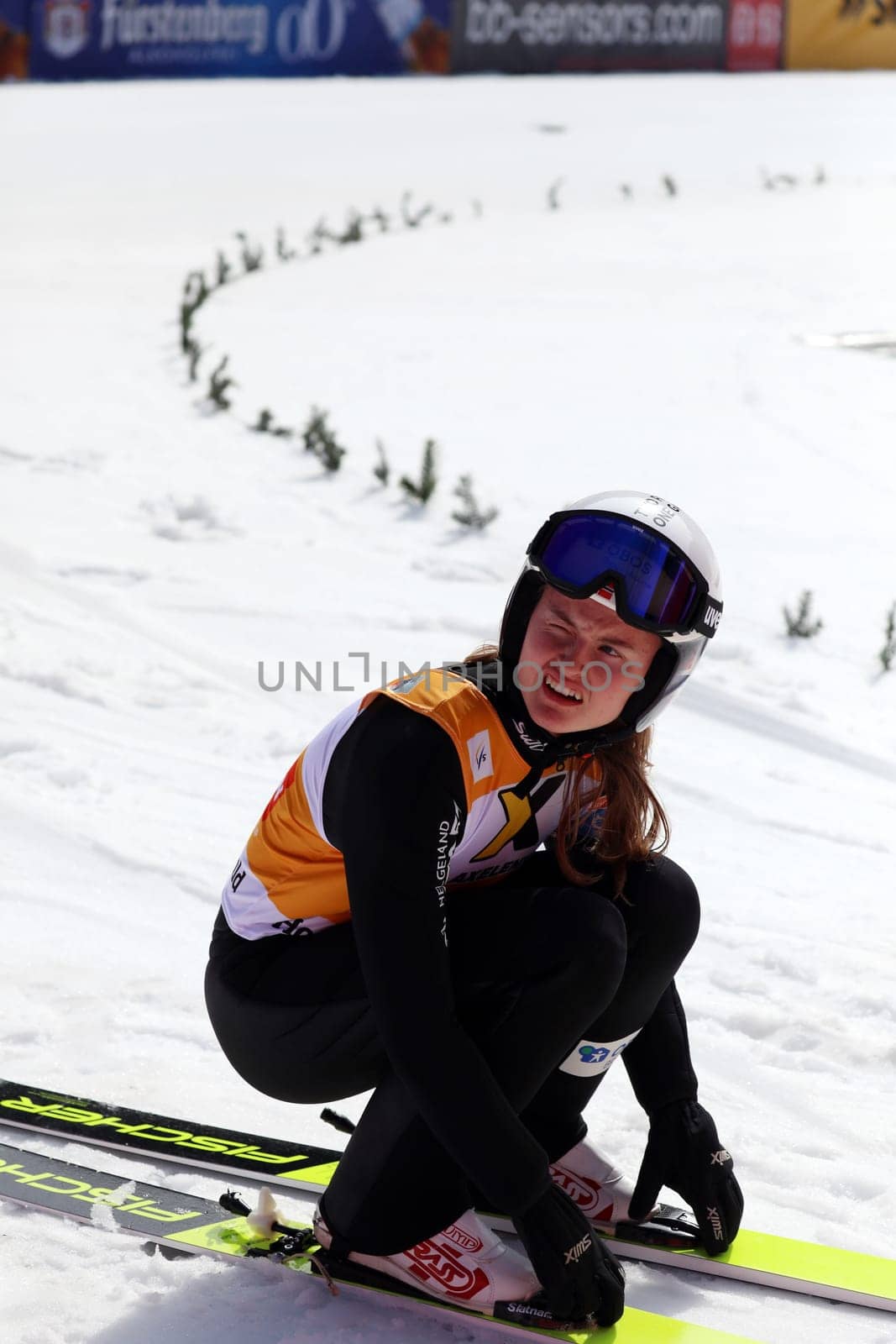 Gyda Westvold Hansen (Norway) qualifying / Provisional Jump World Cup Nordic Combined Black Forest Cup 2022