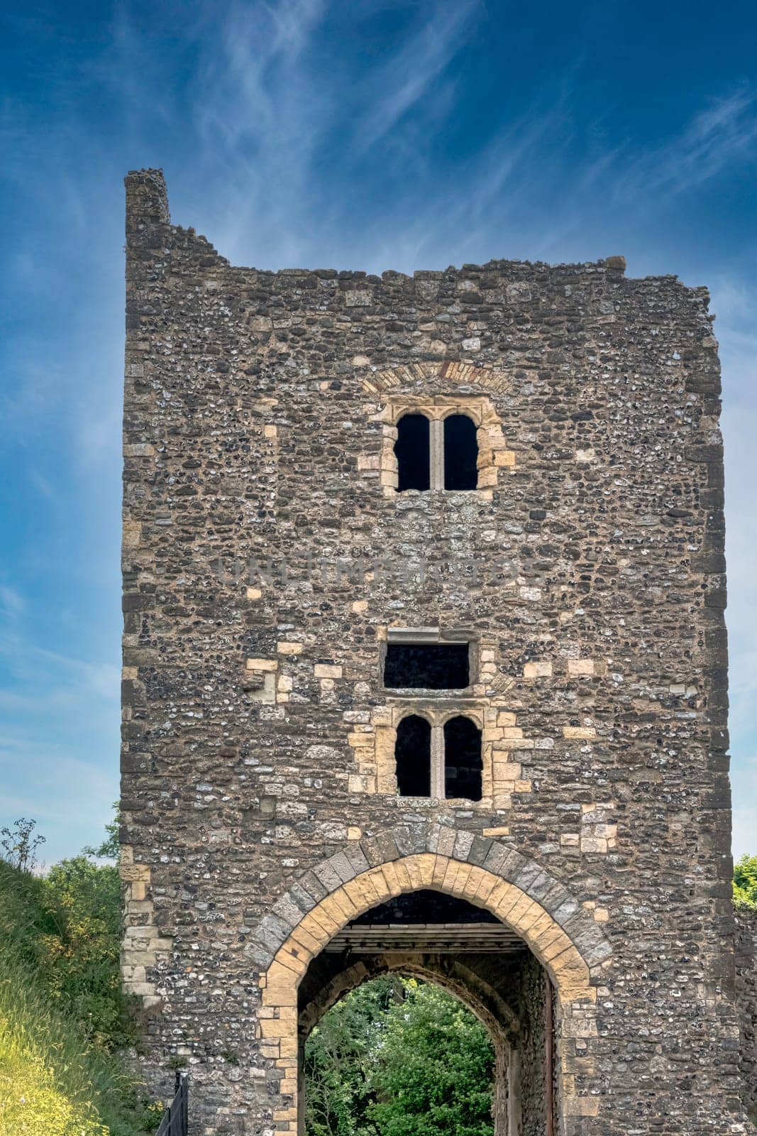 Dover Castle - Colton's Gate in Dover, Kent, United Kingdom on 25 June 2022