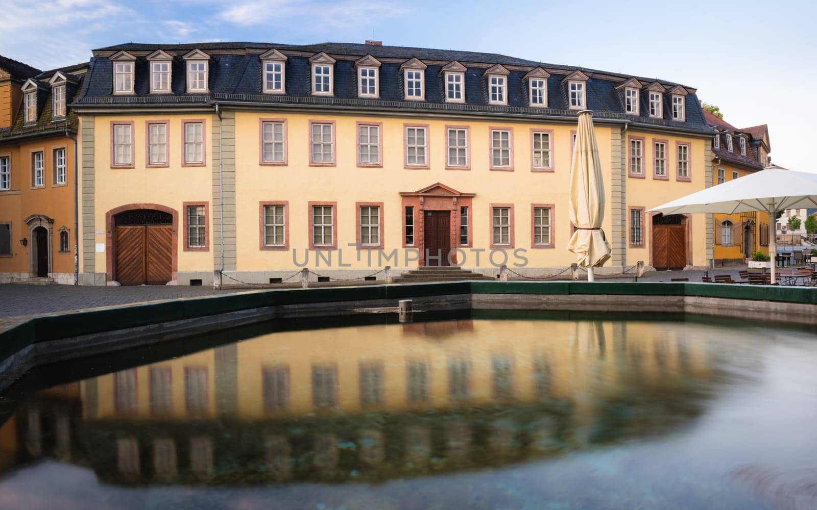 House of Johann Wolfgang von Goethe in the city of Weimar in Germany