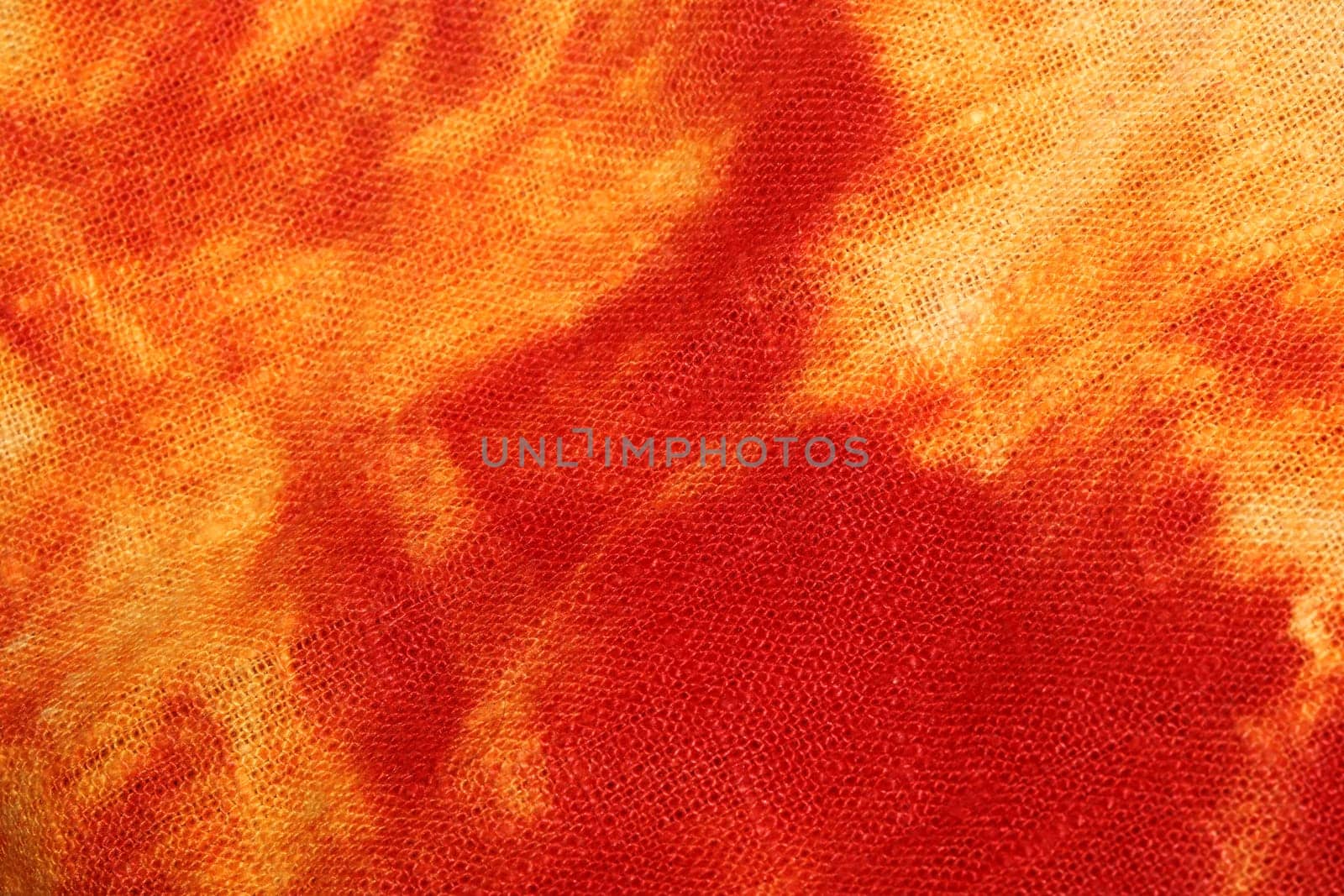 Yellow red textile design made with chlorine close up modern background high quality big size prints