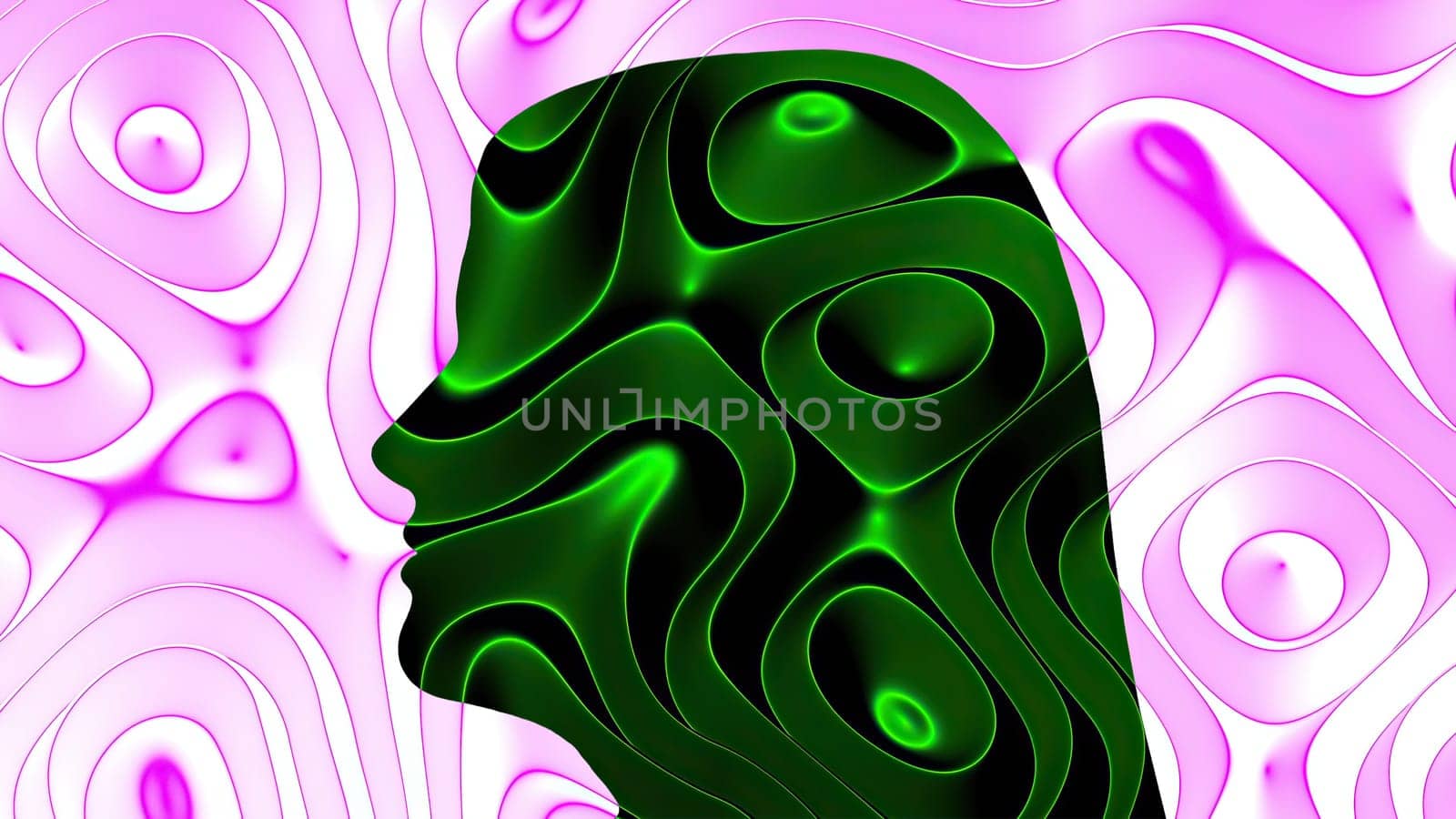 Surreal  Portrait of Woman silhouette,Surreal  Portrait of Woman silhouette