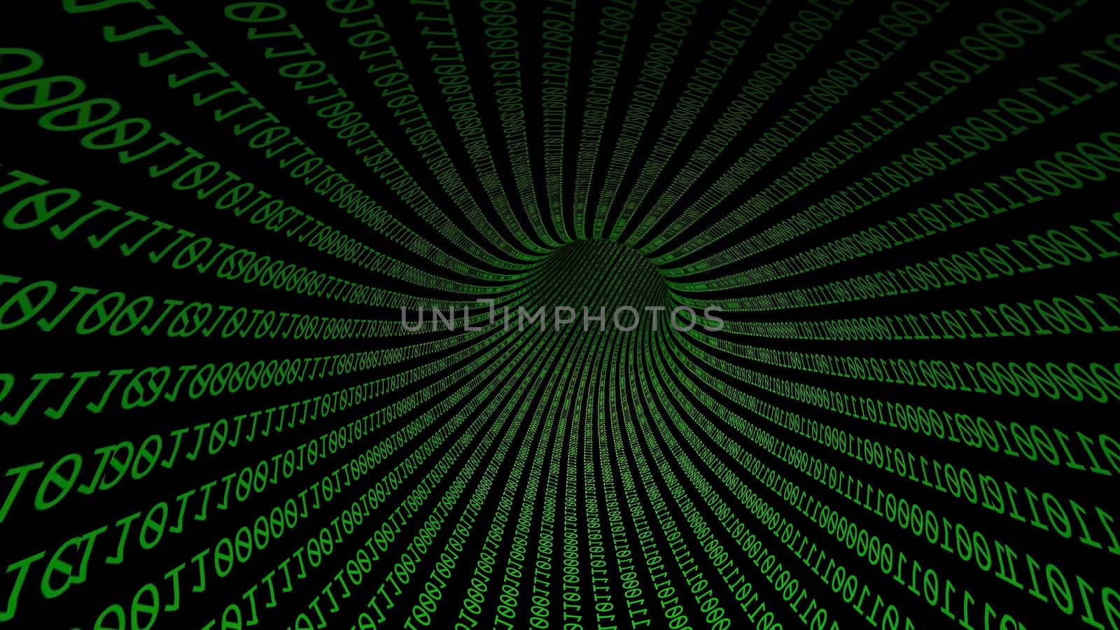 Driving Through Binary Data Tunnel ,Driving Through Binary Data Tunnel