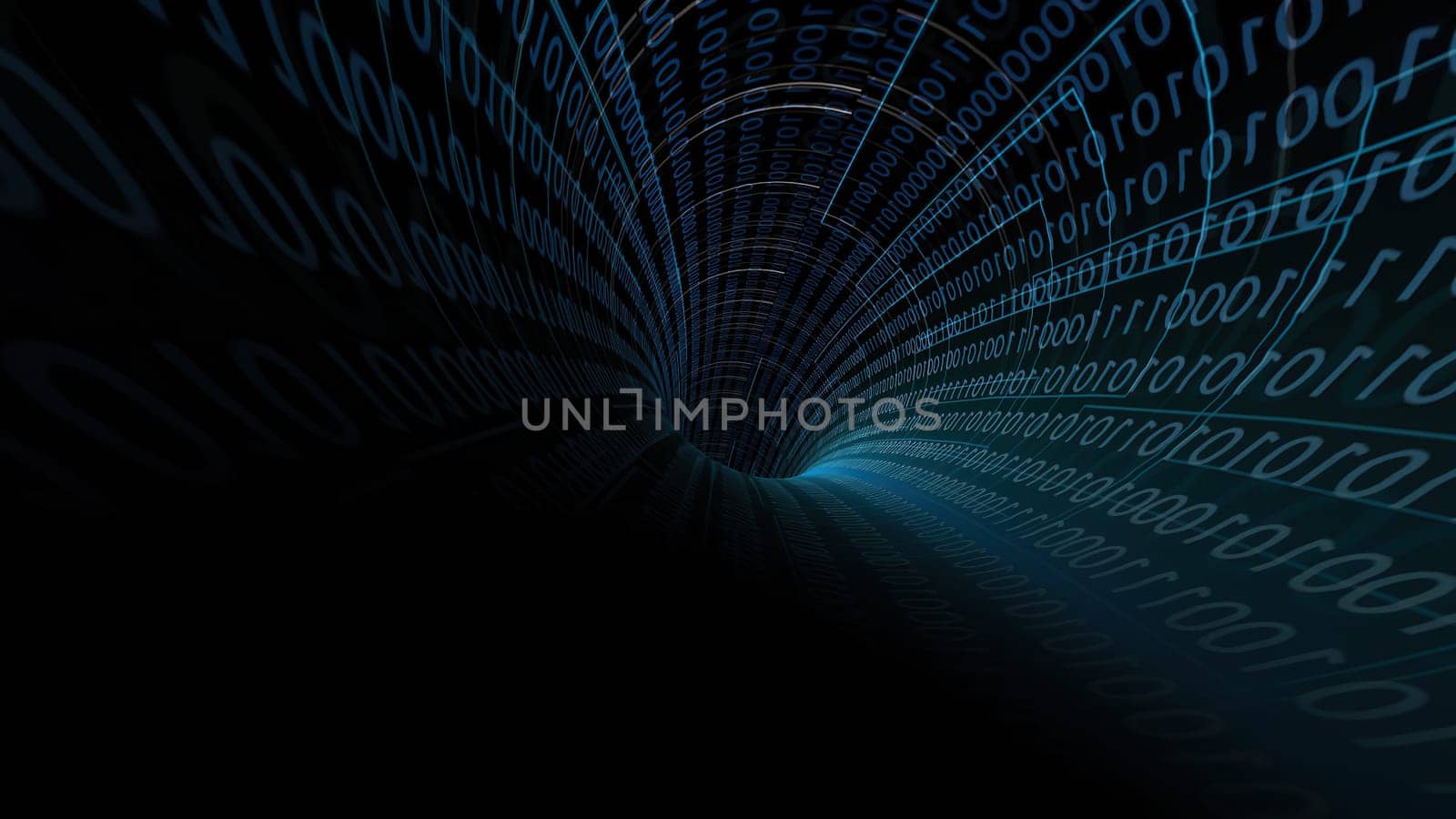 Driving Through Binary Data Tunnel ,Driving Through Binary Data Tunnel