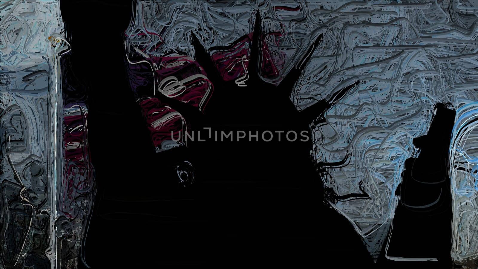 New York Statue of Liberty hand draw digital art,New York Statue of Liberty hand draw digital art