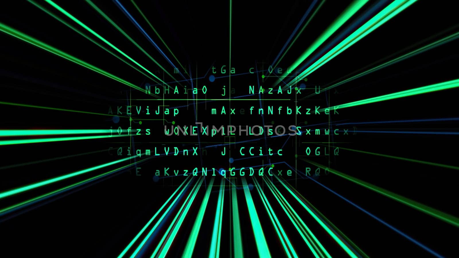 Code data with light rays concept,Code data with light rays concept