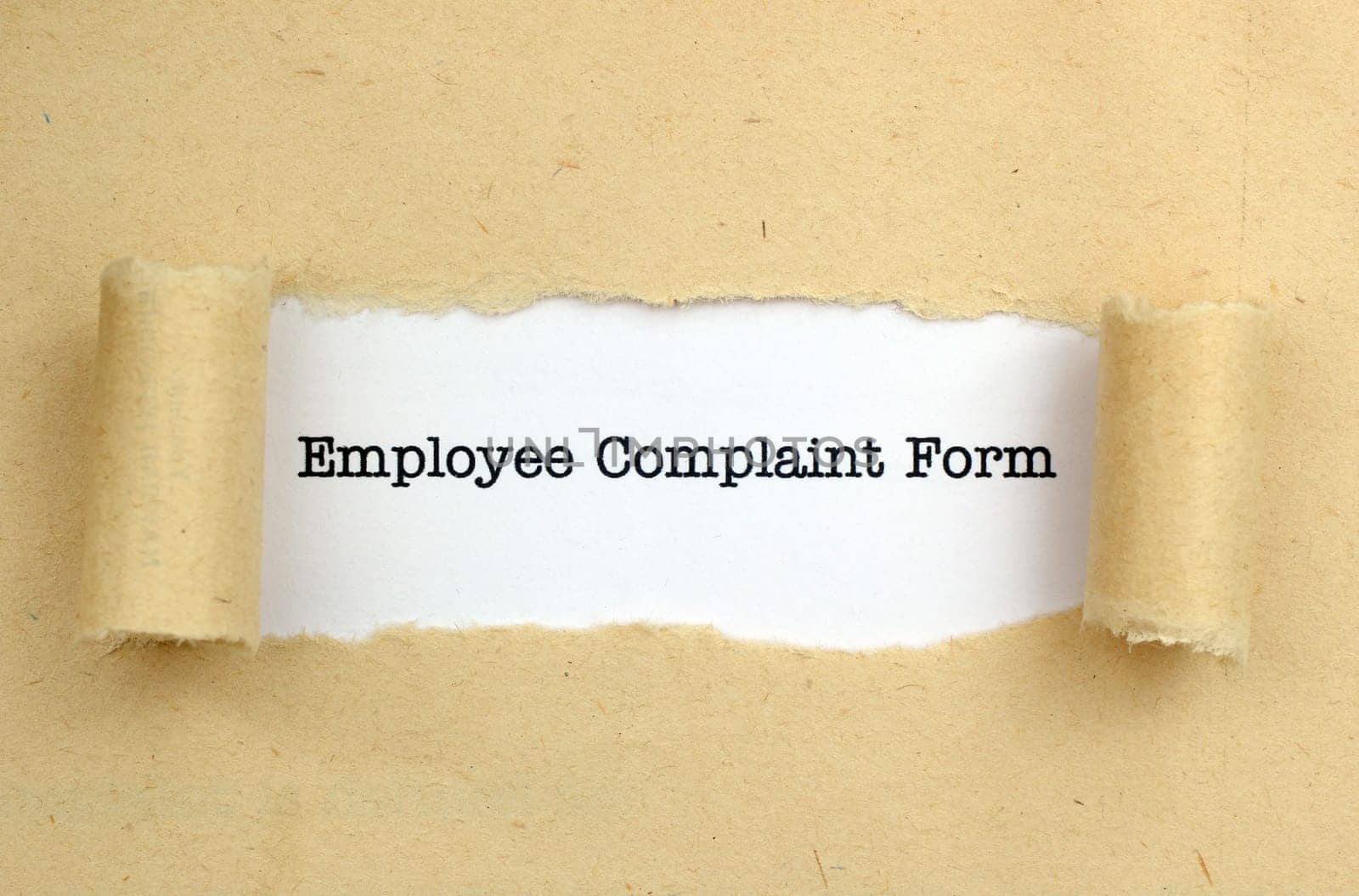 Employee complaint form