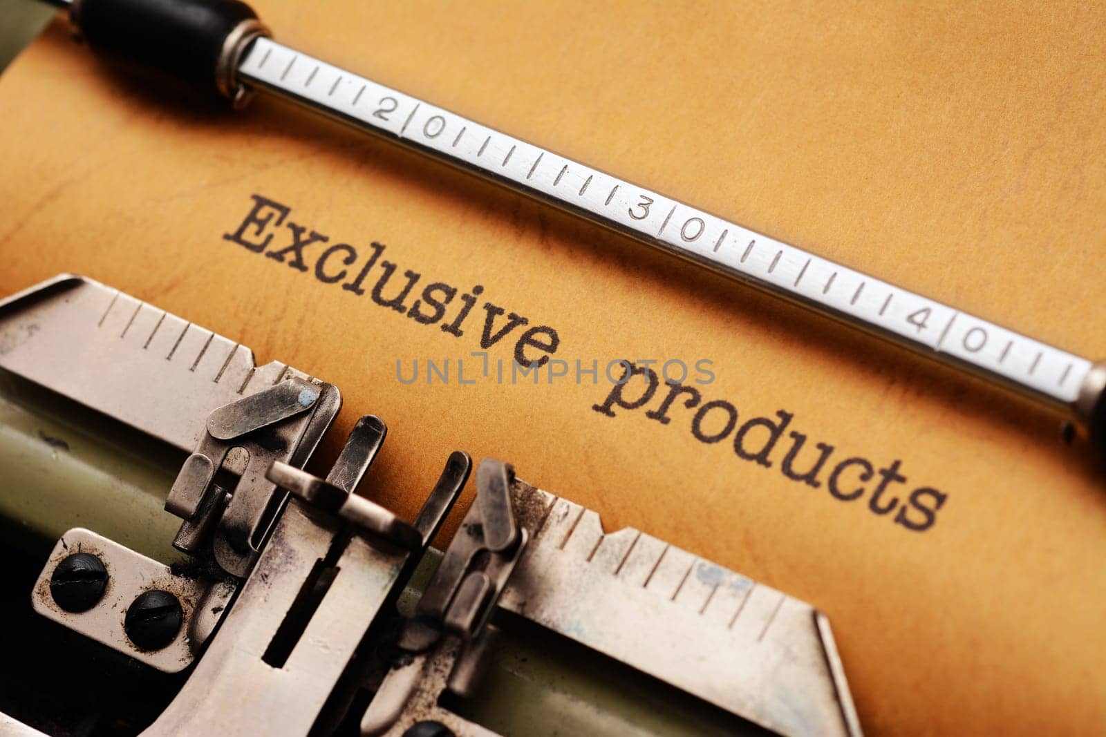 Exclusive products