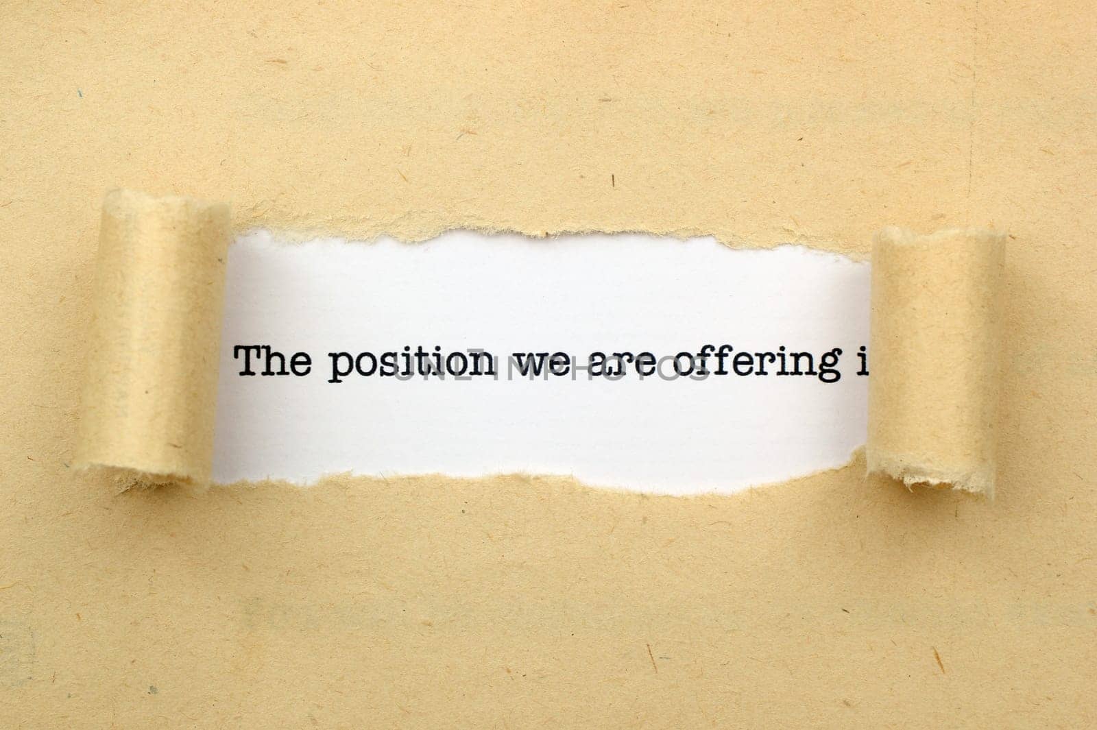 Position offer