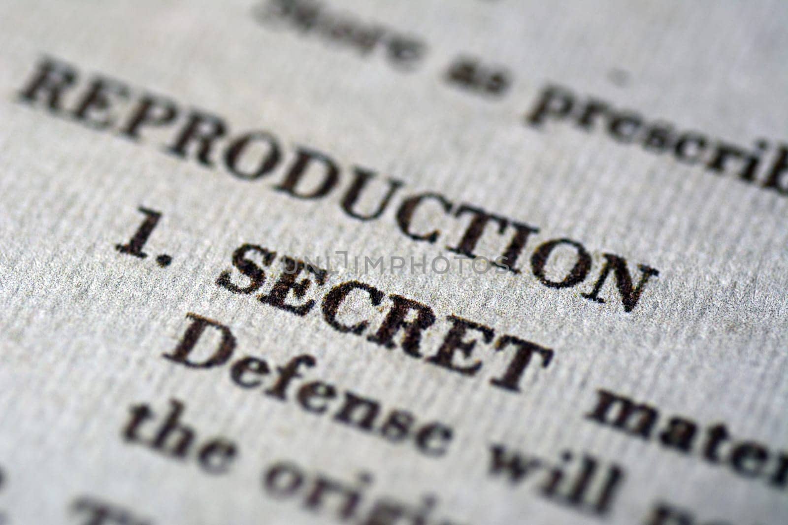 Secret document