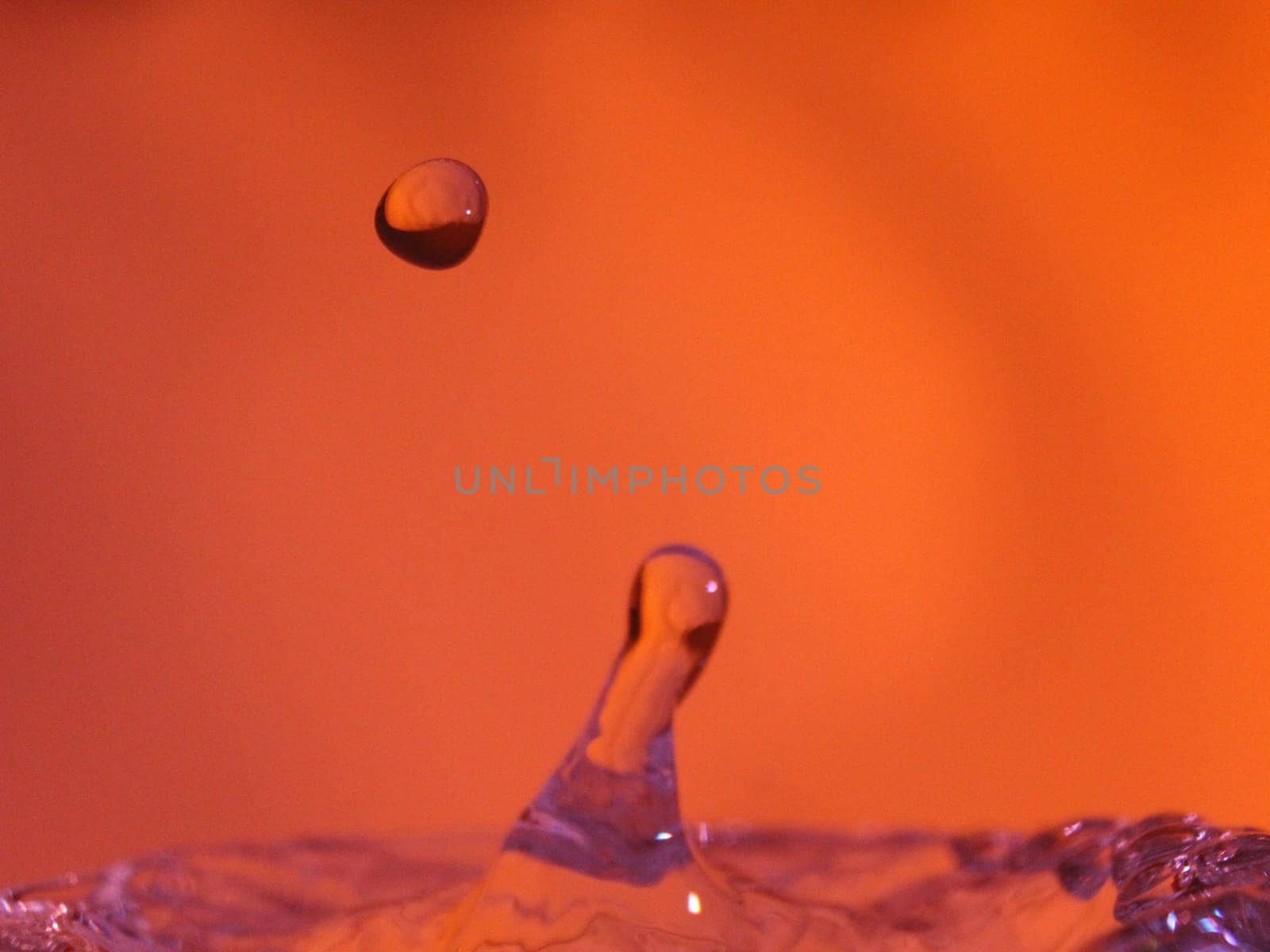 Abstract Colors colliding drops different fluids funds forms