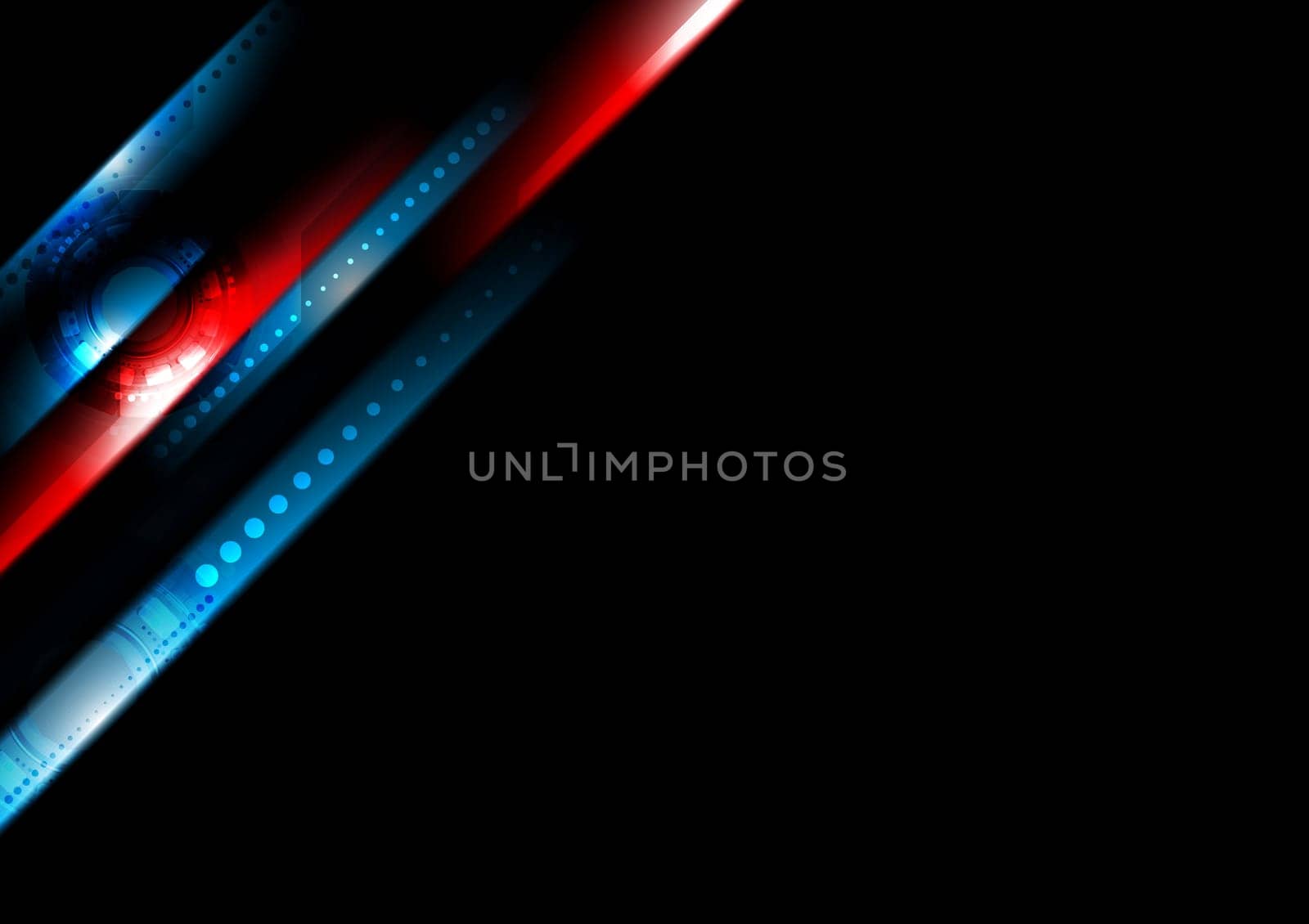 Abstract concept hi-tech stripes vector background