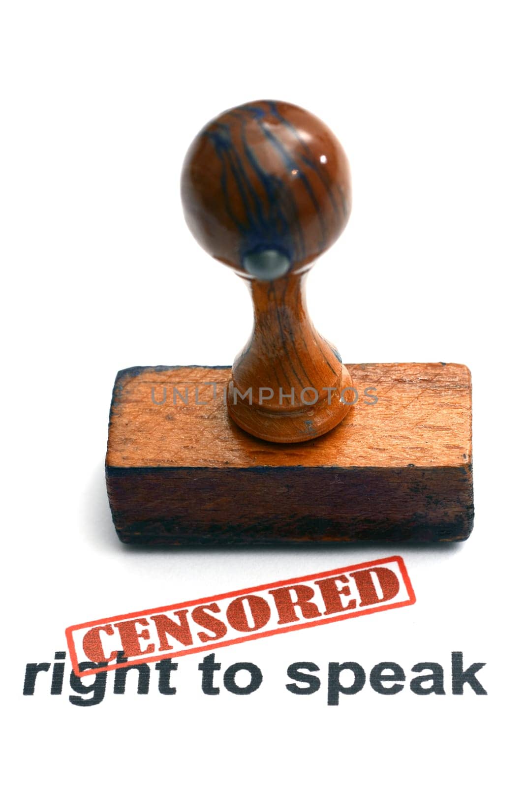 Censored right to speak