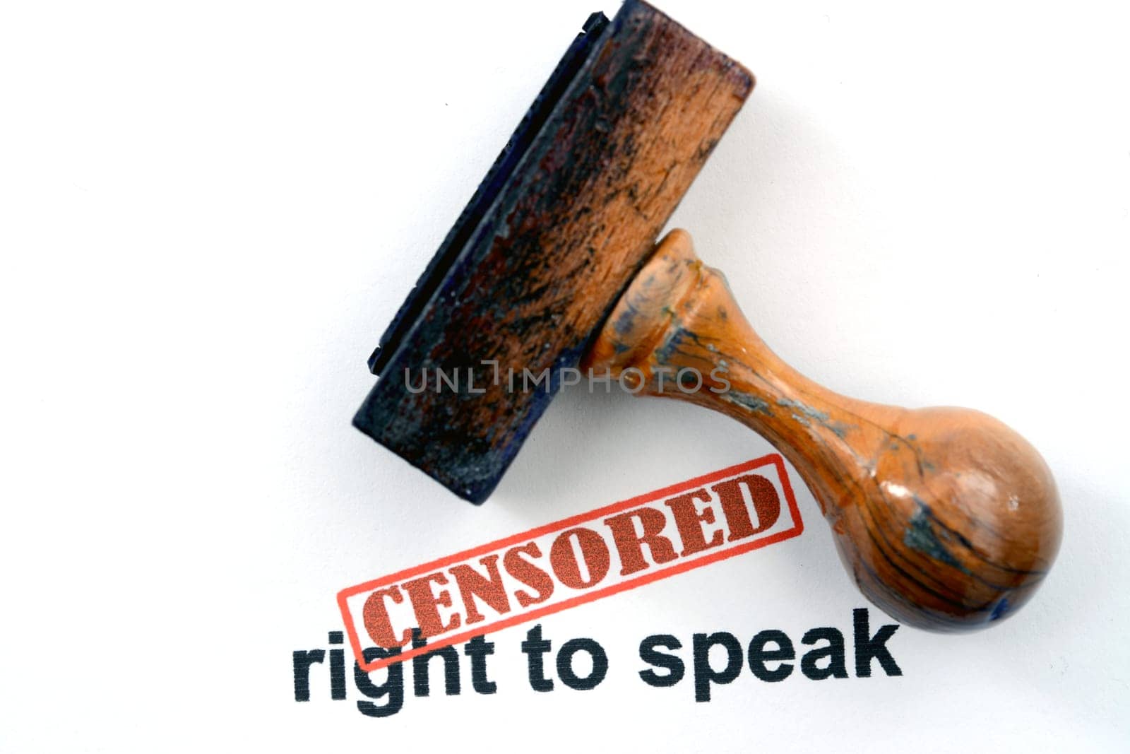 Censored right to speak