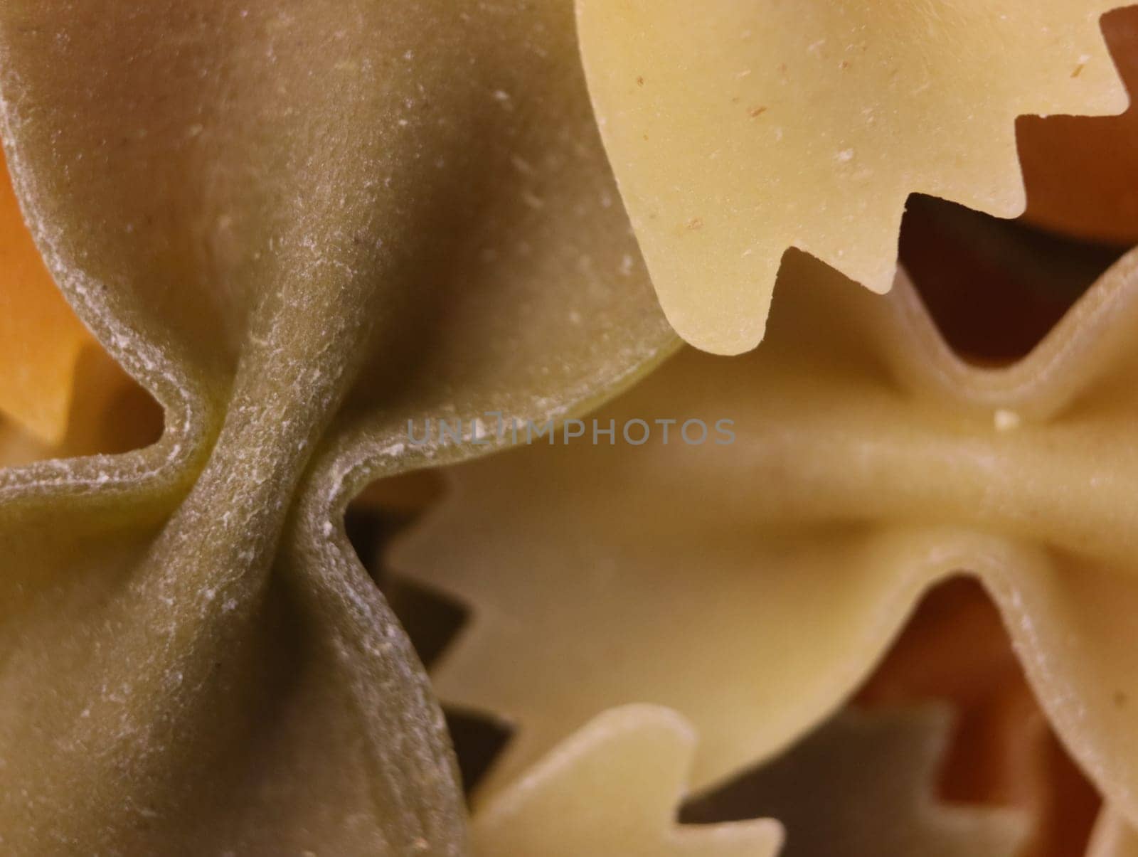 delicious Italian pasta natural food healthy carbohydrates background