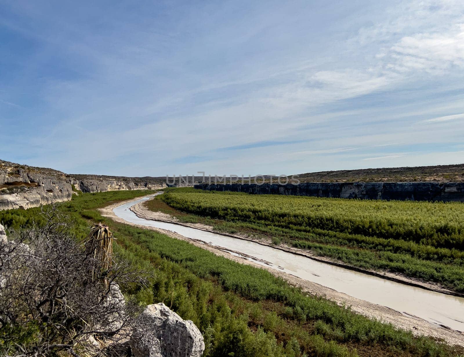 Rio Grande River on Texas Border