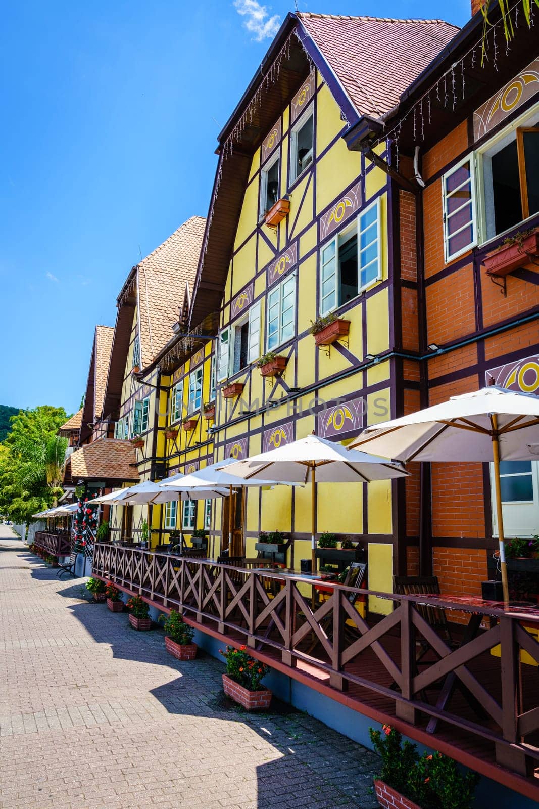 German village in the city of Blumenau, Brazil