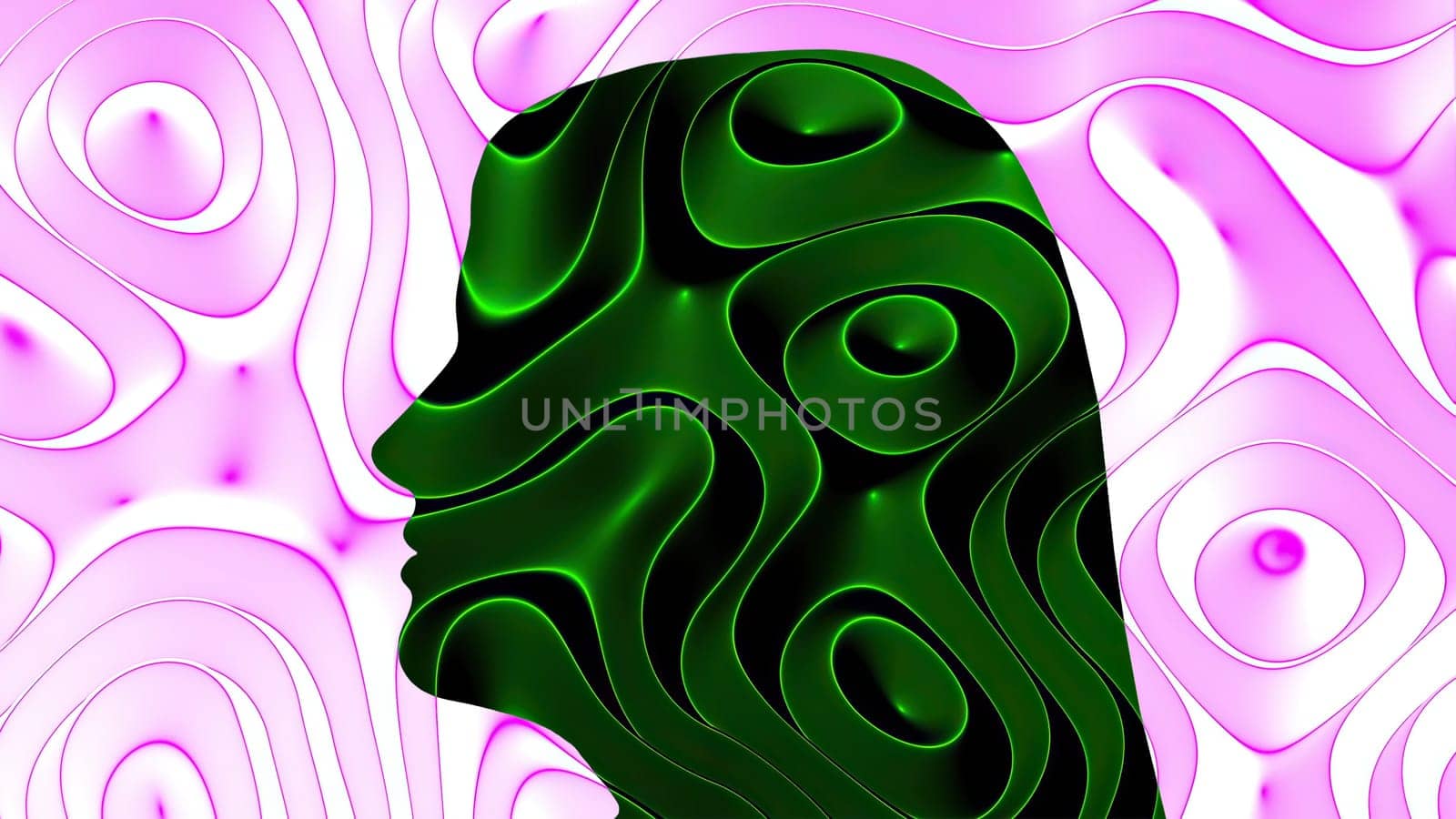 Surreal  Portrait of Woman silhouette,Surreal  Portrait of Woman silhouette