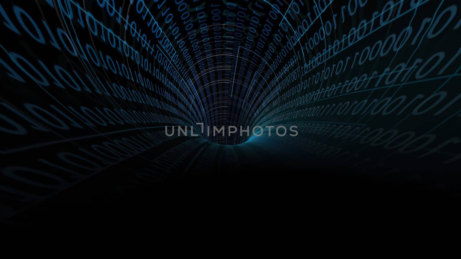 Driving Through Binary Data Tunnel ,Driving Through Binary Data Tunnel