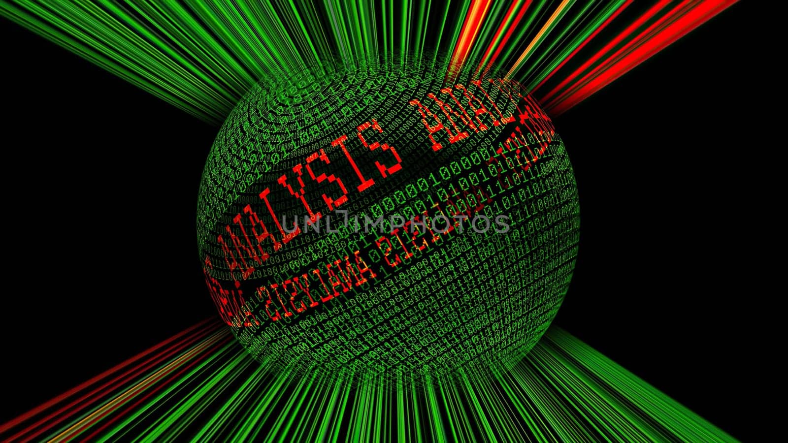 Analysis on the web binary data sphere,Analysis on the web binary data sphere