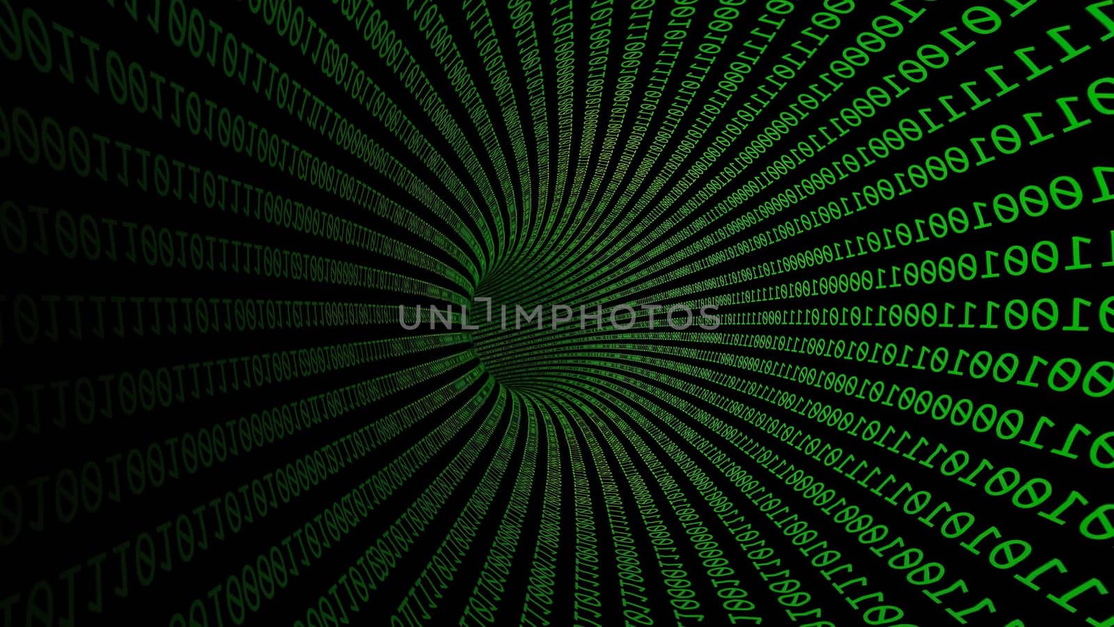 Driving Through Binary Data Tunnel ,Driving Through Binary Data Tunnel