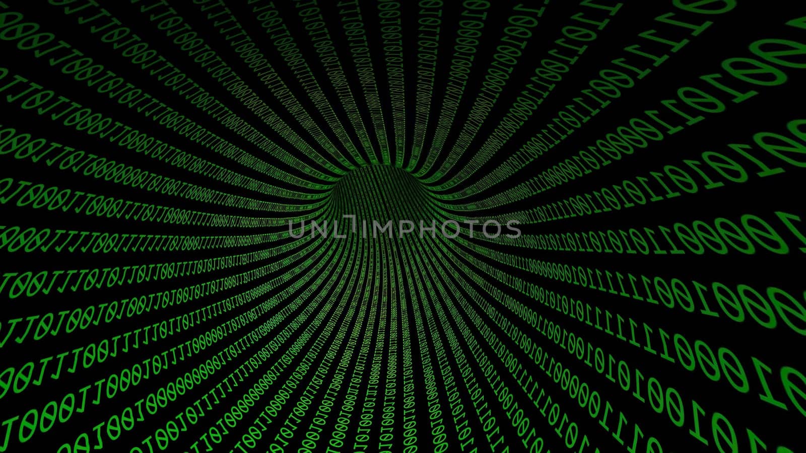 Driving Through Binary Data Tunnel ,Driving Through Binary Data Tunnel