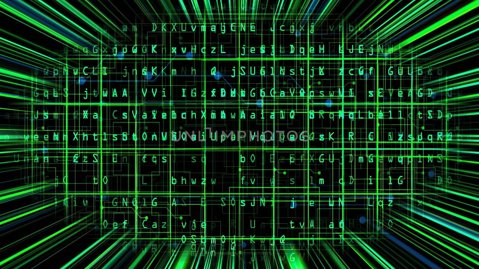 Code data with light rays concept,Code data with light rays concept