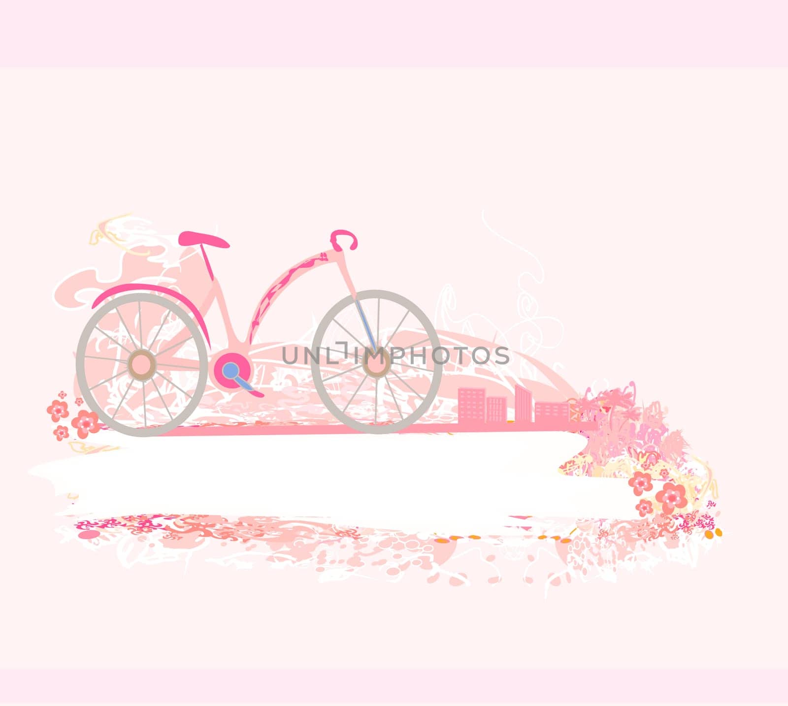 vector bicycle poster