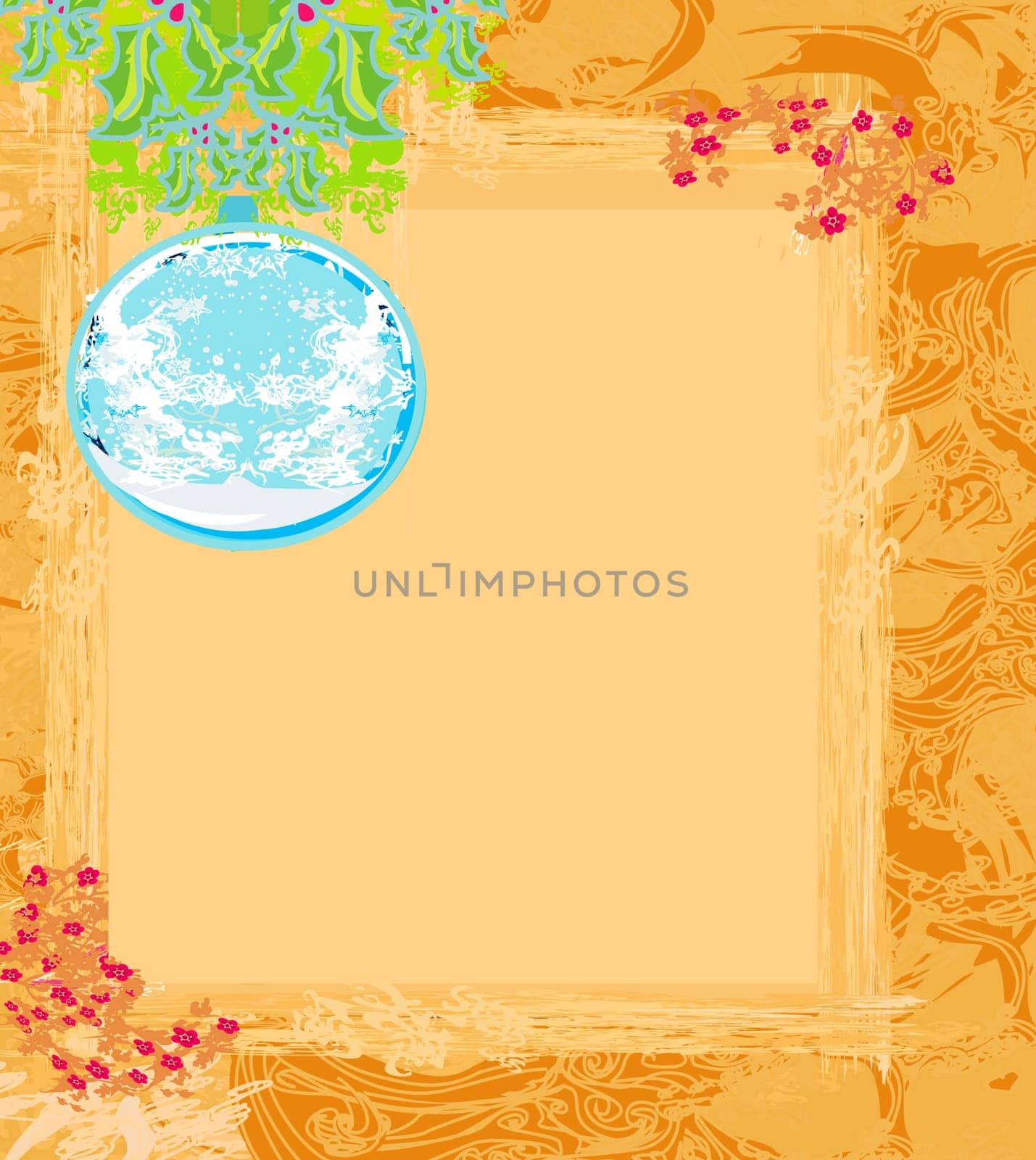 Christmas Framework style card