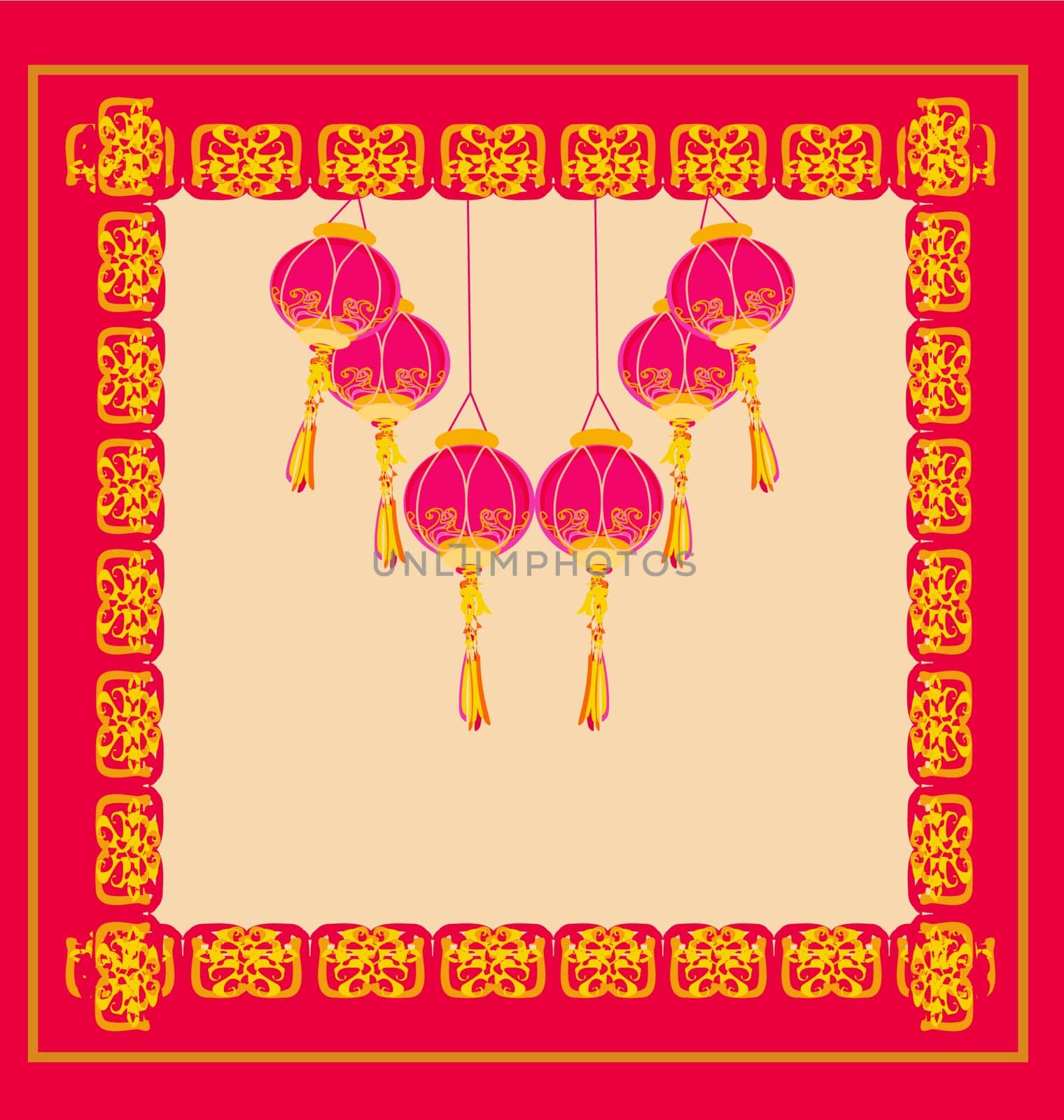 lanterns will bring good luck and peace to prayer during Mid-Autumn Festival for Chinese New Year