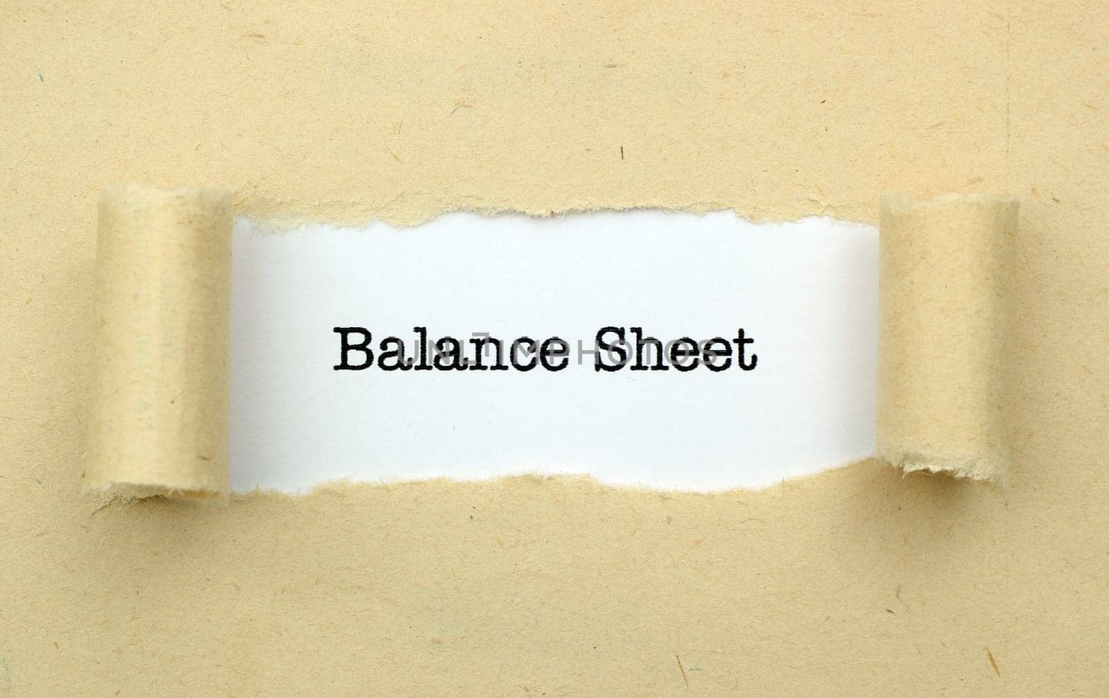 Balance sheet