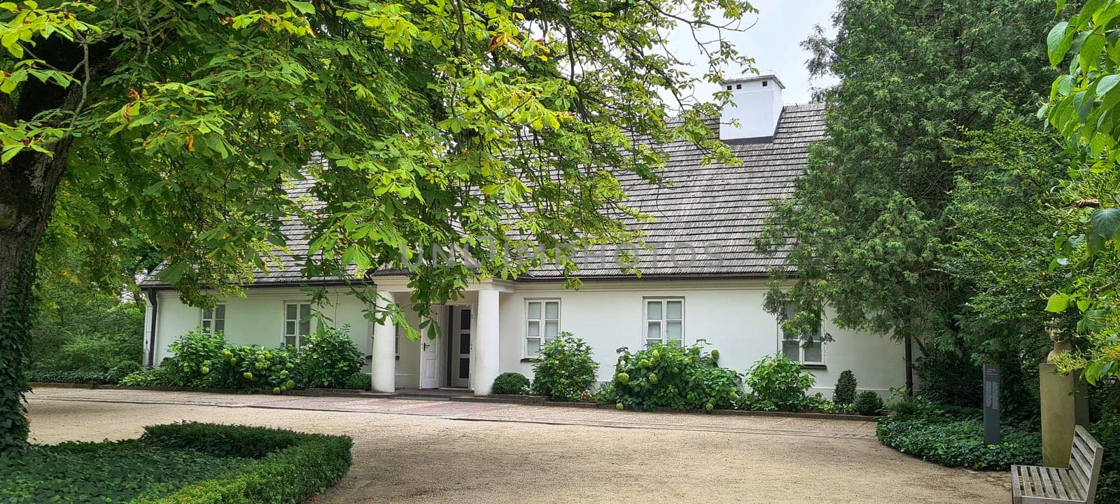 Manor-house in Zelazowa Wola - the Birthplace of Frdric Chopin - Zelazowa Wola. Masovia, Poland on 19 August 2021