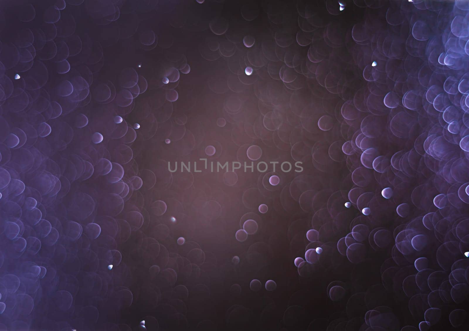 Light abstract dark bokeh light blurred black background