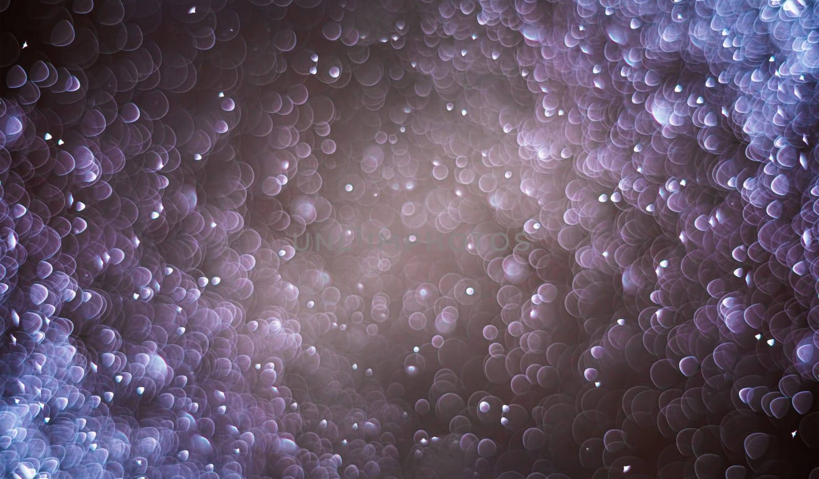 Light abstract dark bokeh light blurred black background