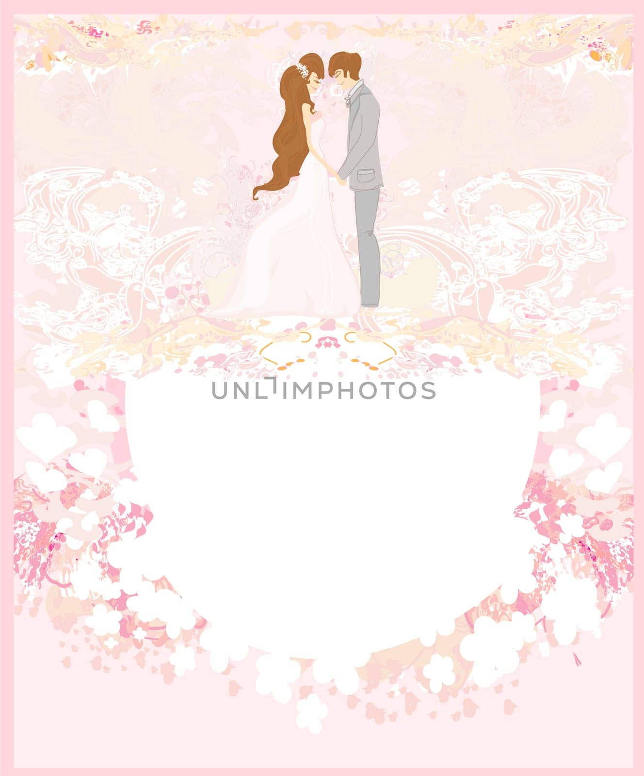 elegant wedding invitation
