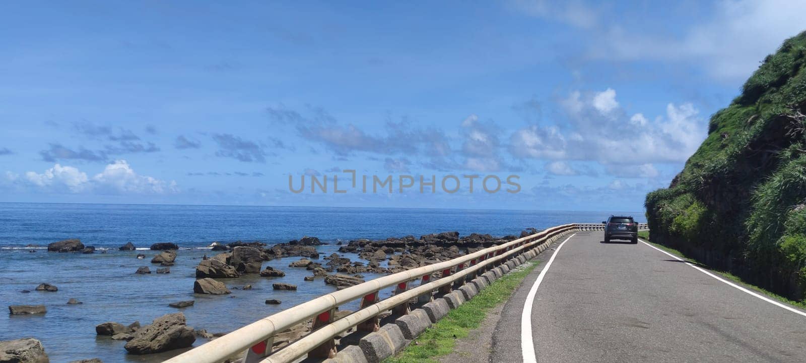 Peony Township, Pingtung County - 9 Jul, 2022 : Kenting, Xuhai beautiful scenery in the south of Taiwan, Xuhai, Kending, Pingtung County
