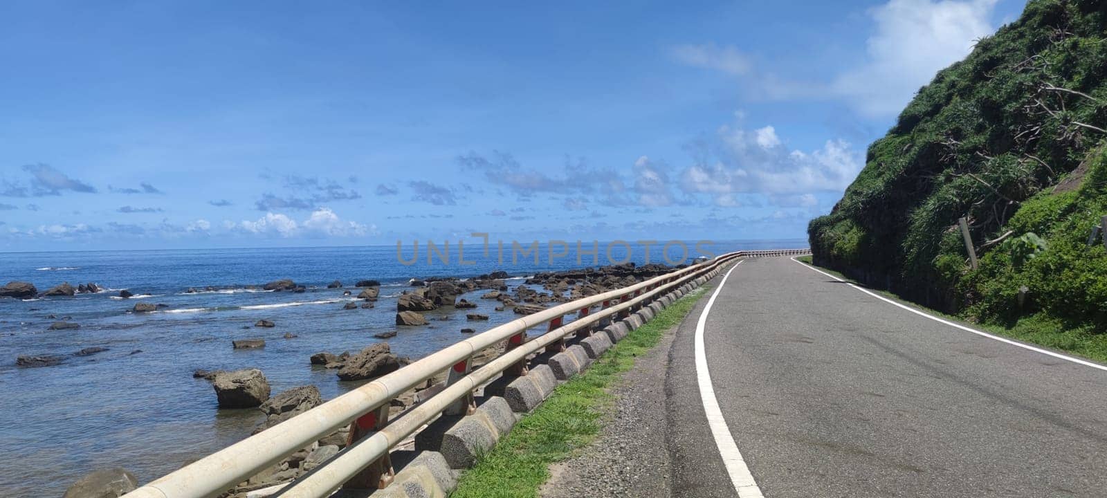 Peony Township, Pingtung County - 9 Jul, 2022 : Kenting, Xuhai beautiful scenery in the south of Taiwan, Xuhai, Kending, Pingtung County