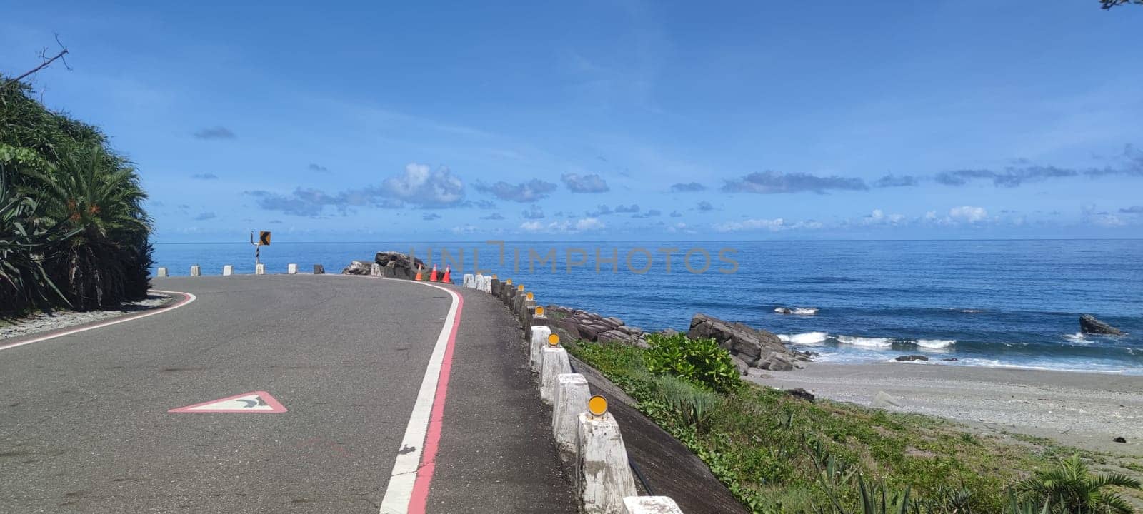 Peony Township, Pingtung County - 9 Jul, 2022 : Kenting, Xuhai beautiful scenery in the south of Taiwan, Xuhai, Kending, Pingtung County