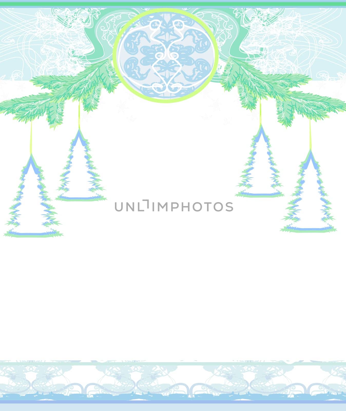 Christmas Framework style card