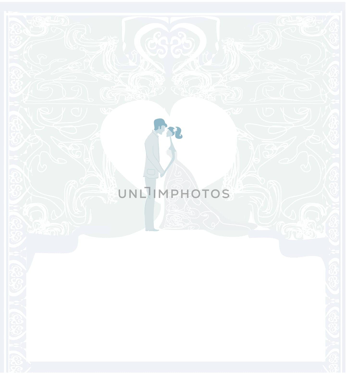 elegant wedding invitation