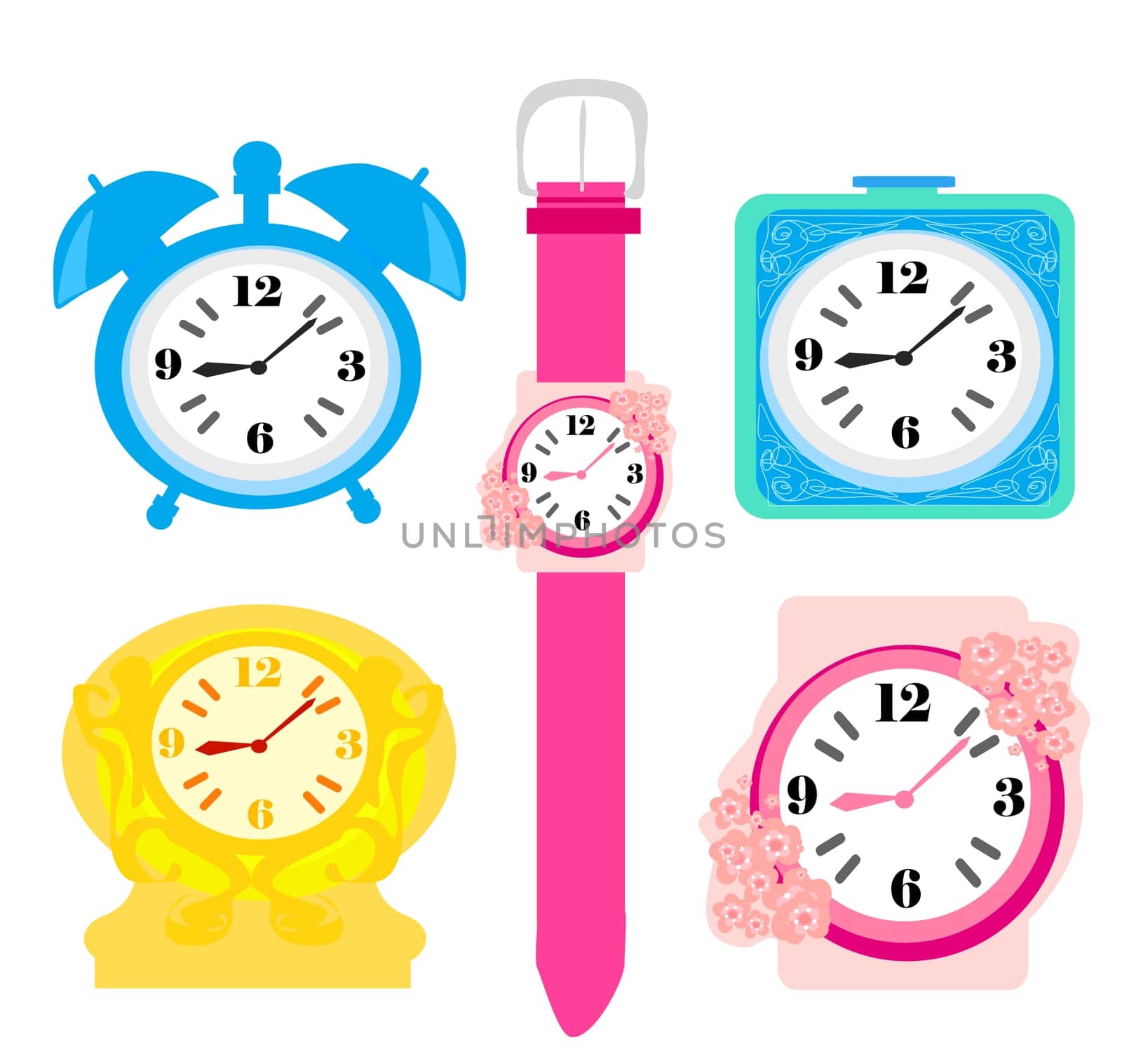 Clock set