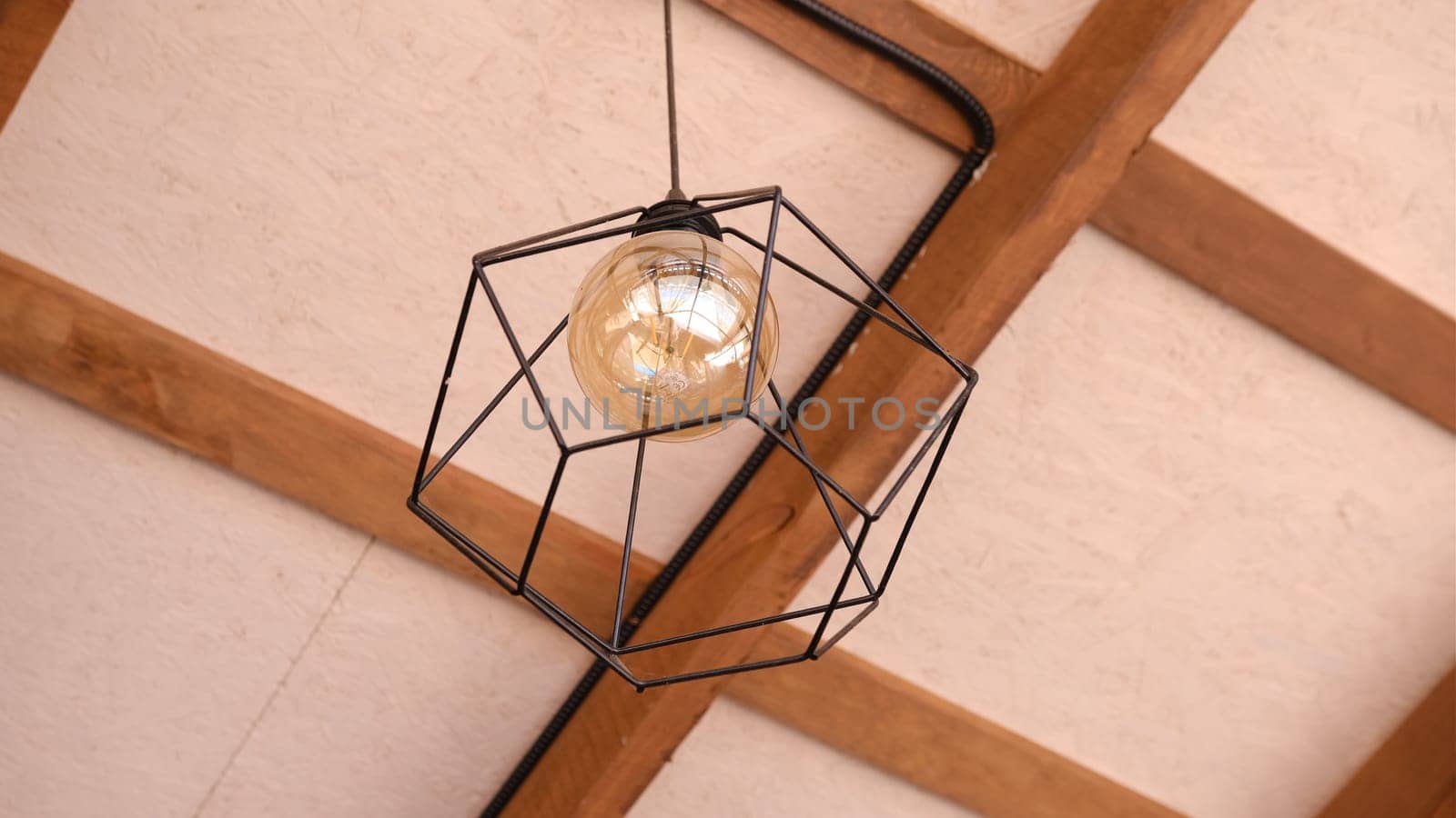 Ceiling light bulbs. vintage lamp, bulb decorative in home.